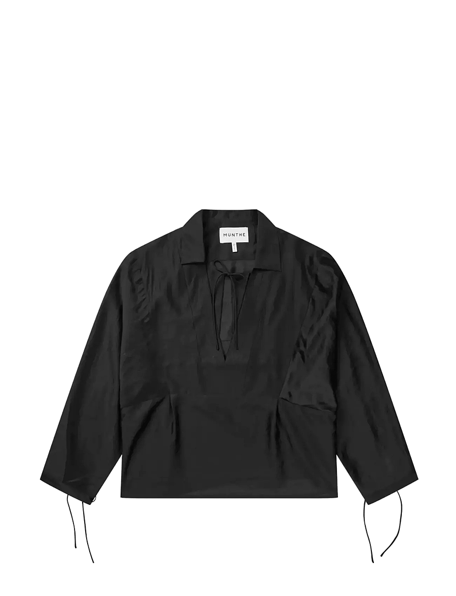Munthe - BABETTE - denimskjorter - black - 1