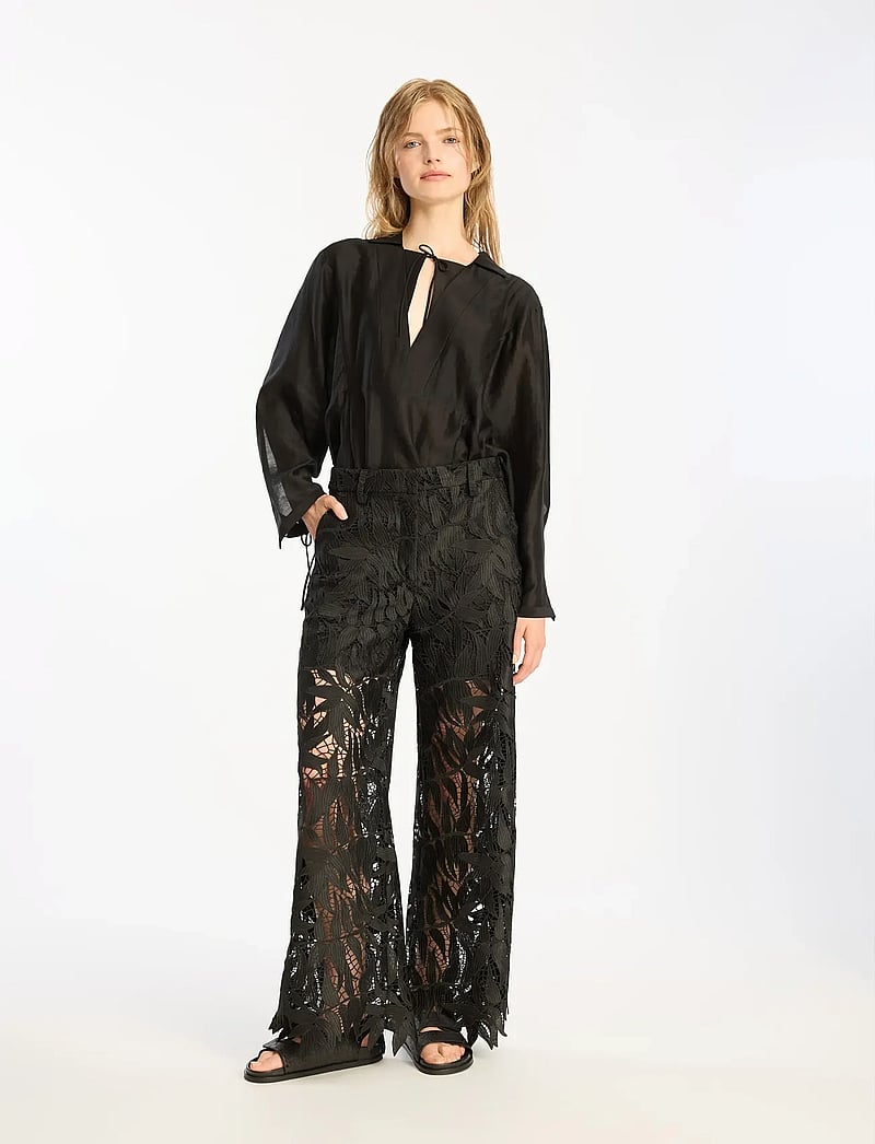 Munthe - BABETTE - denimskjorter - black - 0