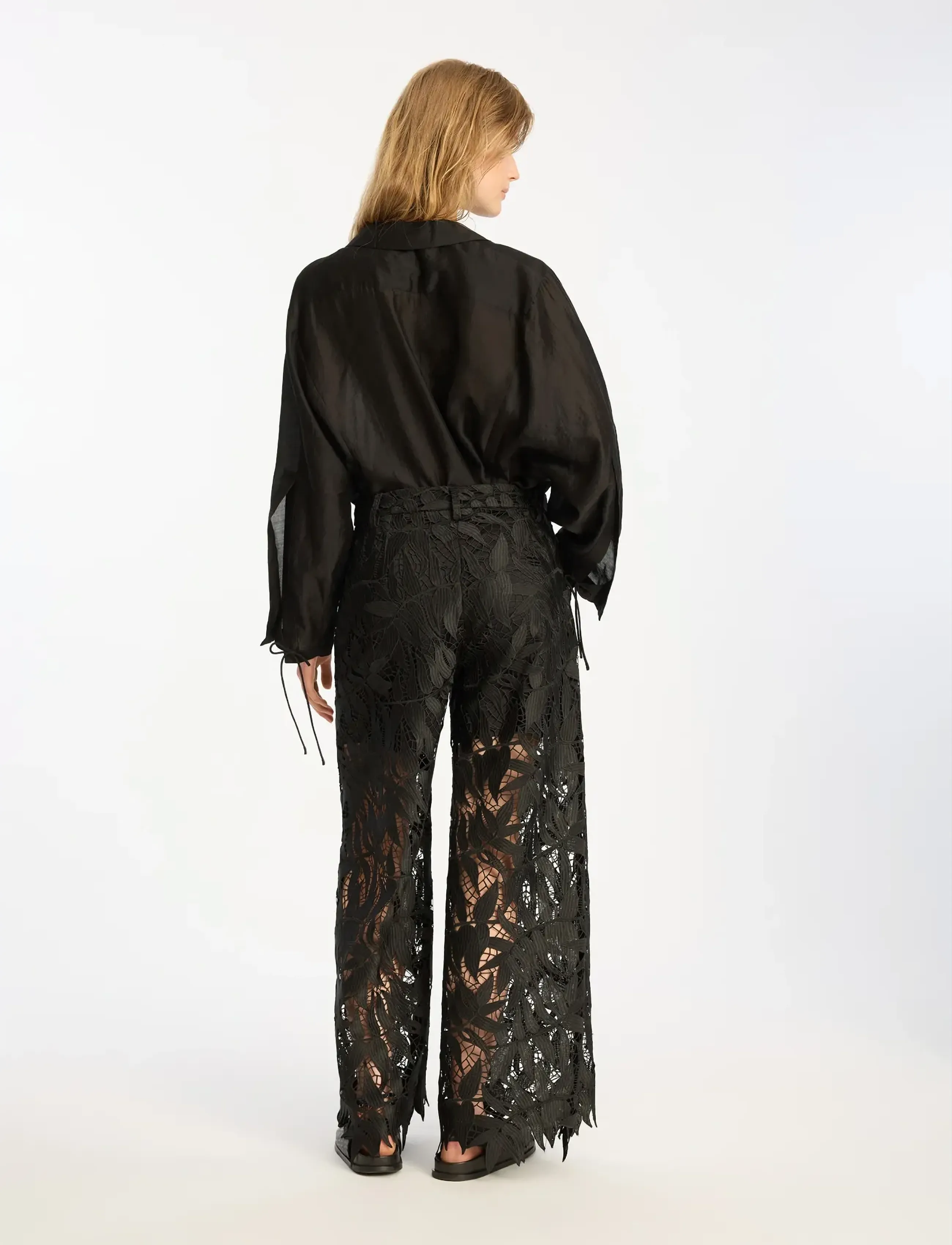 Munthe - BABETTE - denimskjorter - black - 2