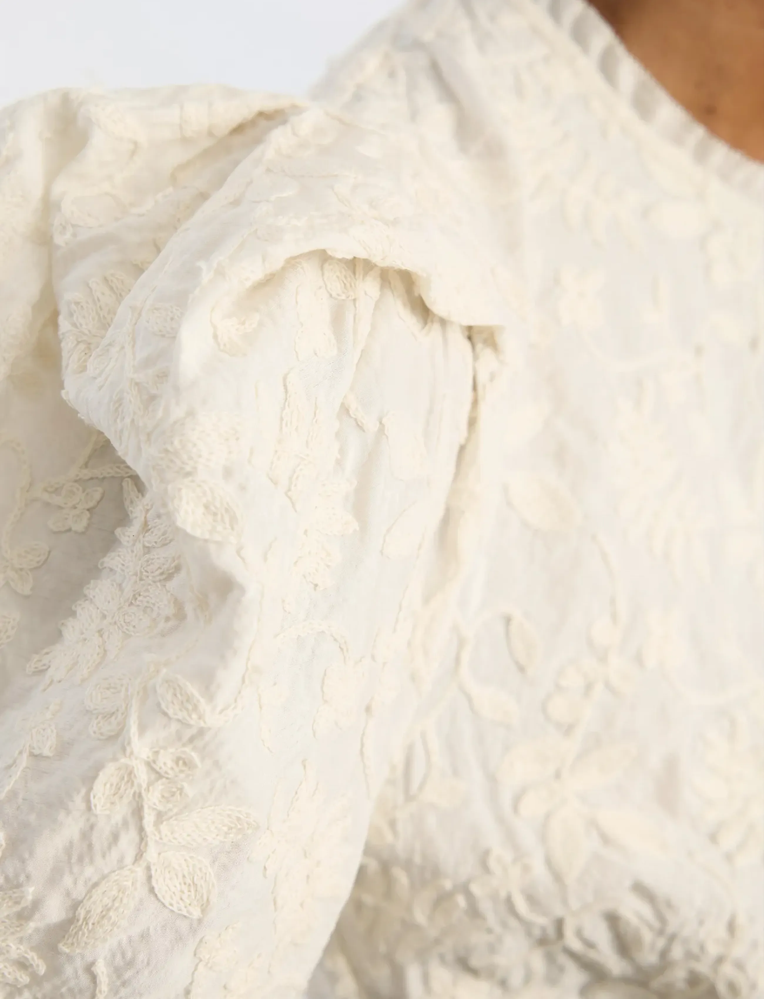 Munthe - BENICIO - langärmelige blusen - creme - 3