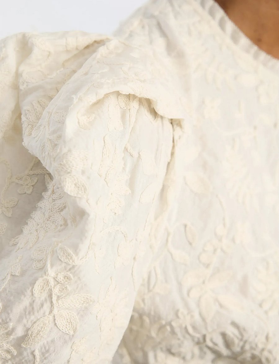 Munthe - BENICIO - pitkähihaiset puserot - creme - 3