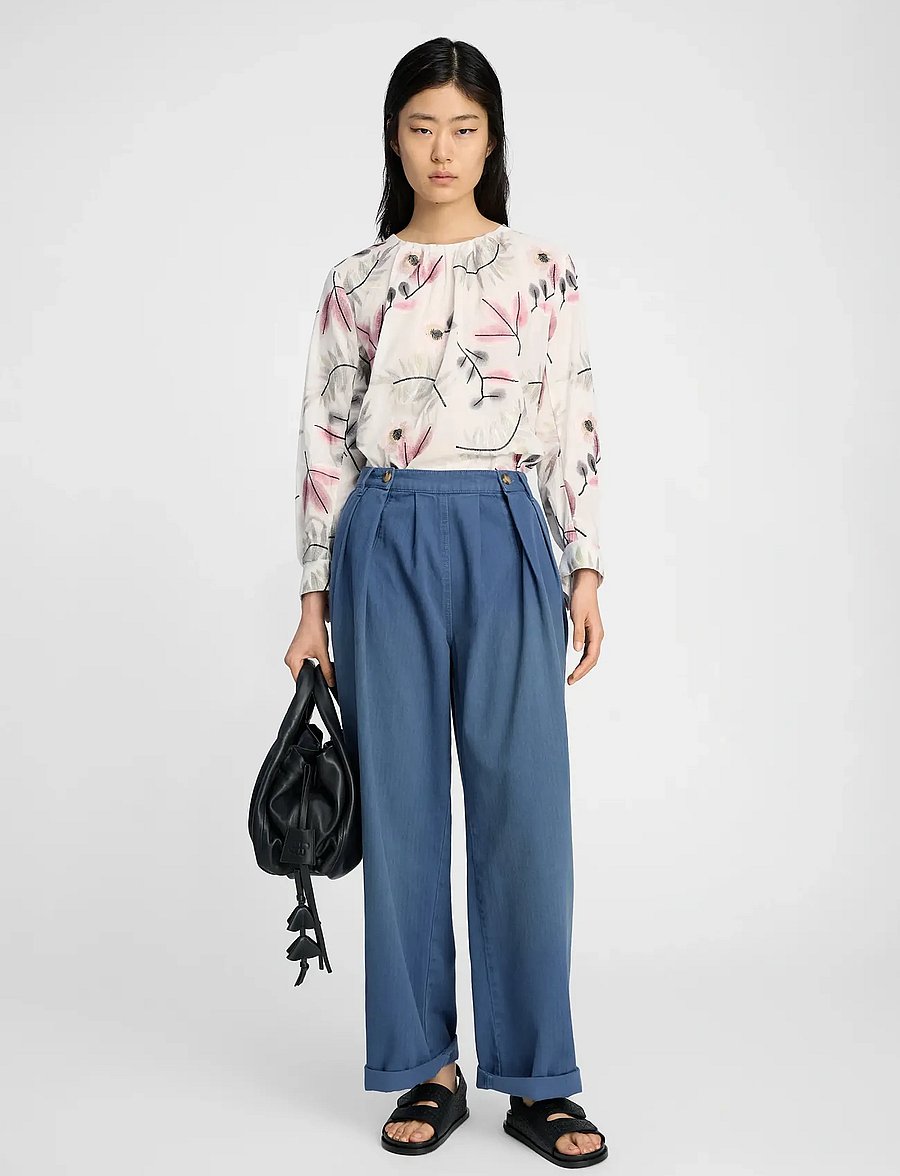 Munthe - BELLANCA - long sleeved blouses - print kit - 0