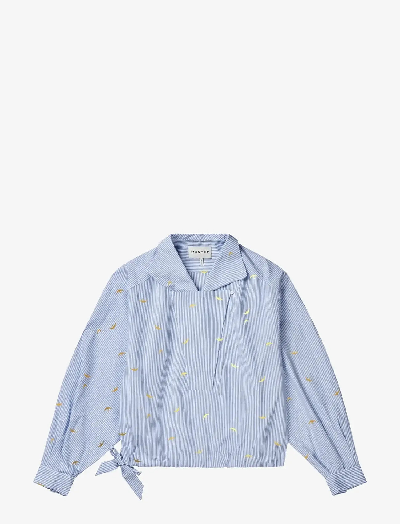 Munthe - BELICIAMA - langærmede bluser - light blue - 1