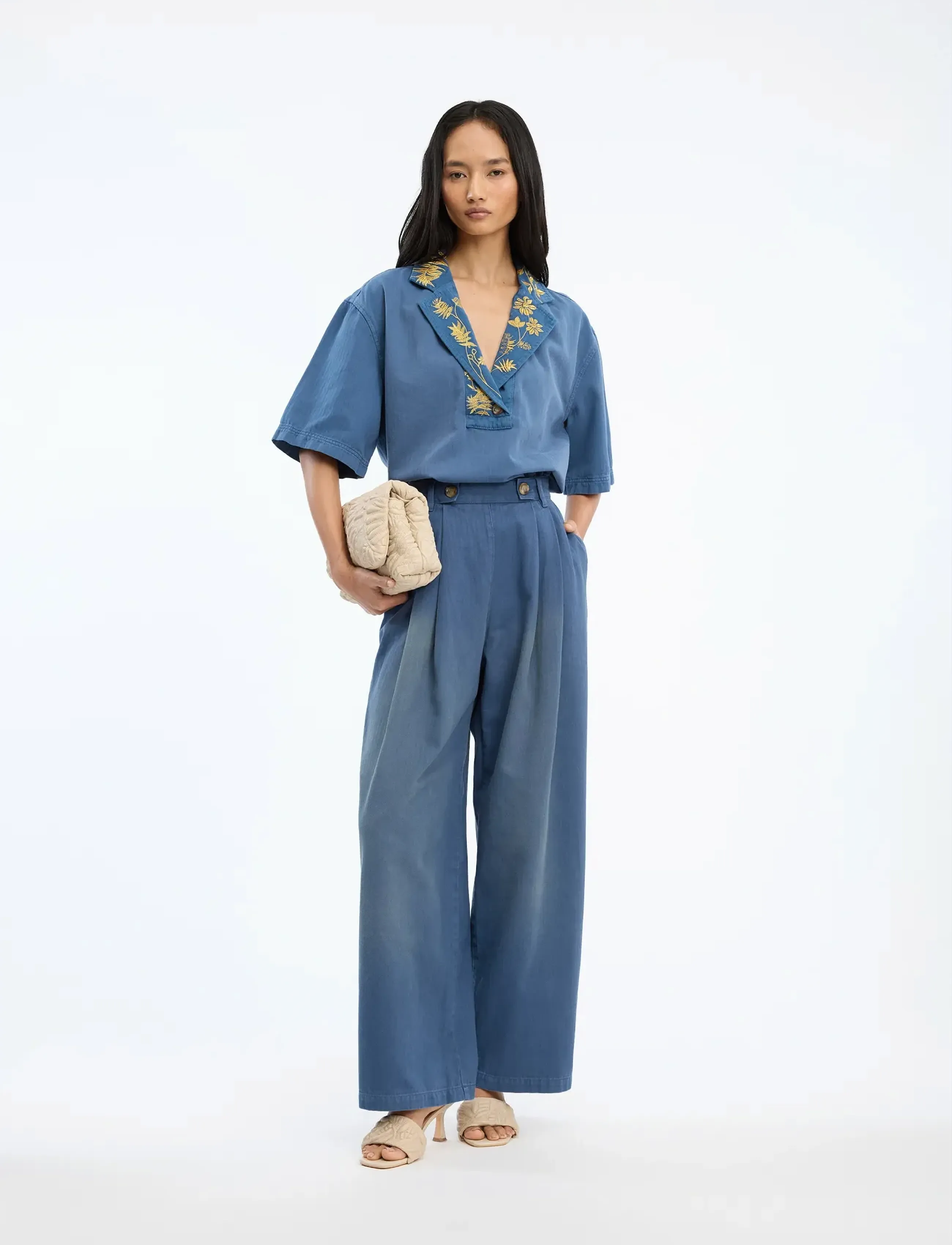 Munthe BLAISE - Bluser & Skjorter - BLUE / blue