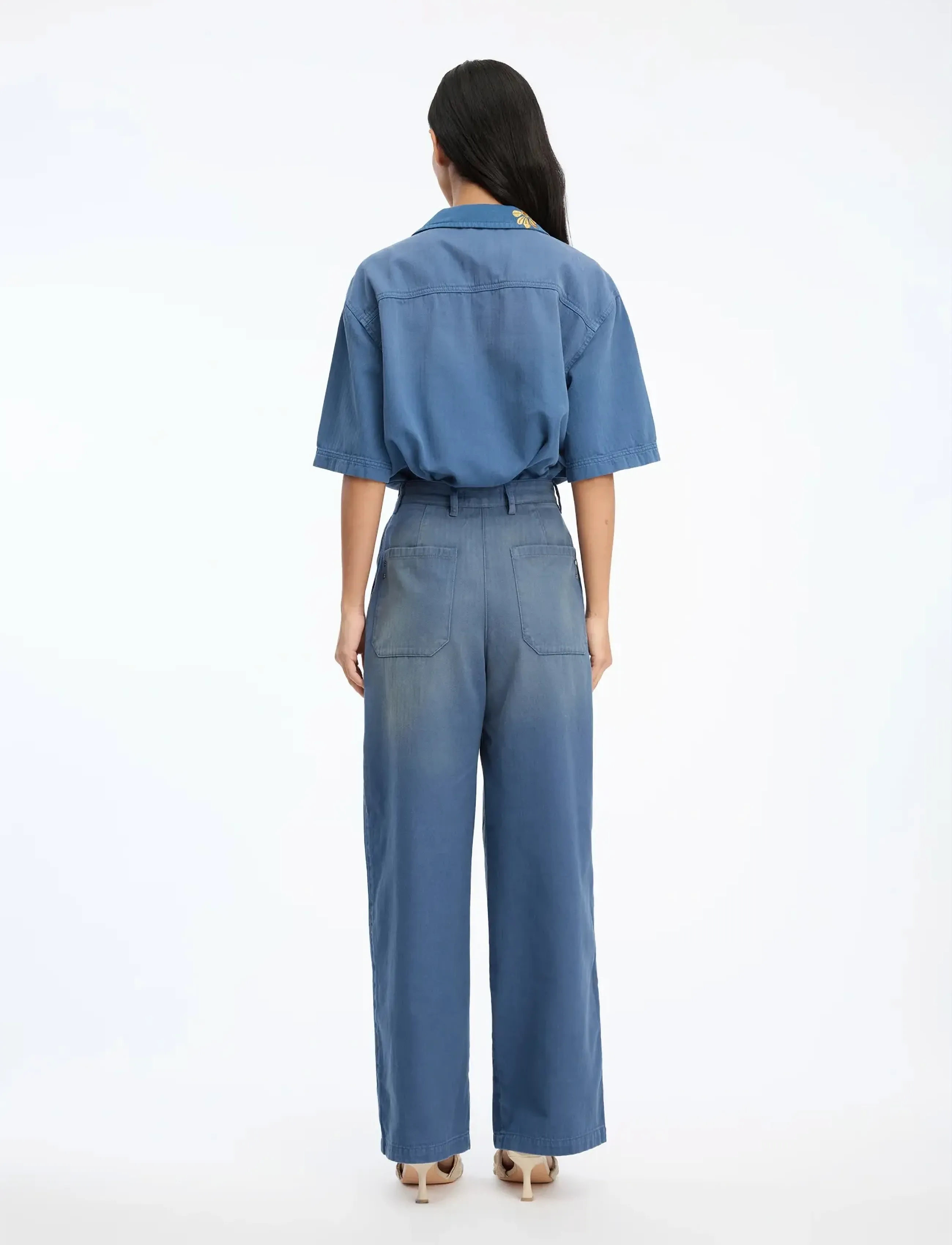 Munthe - BLAISE - denim shirts - blue - 2