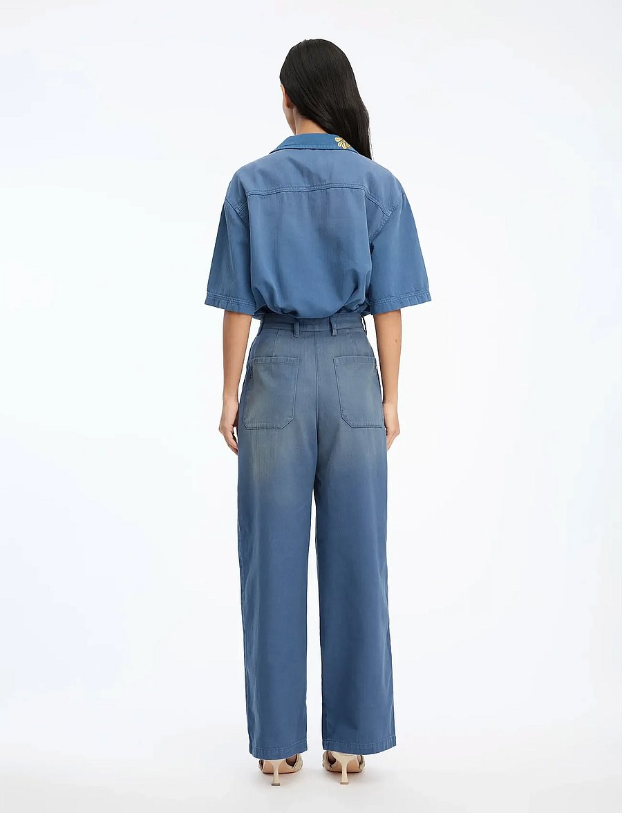 Munthe - BLAISE - denimskjorter - blue - 2