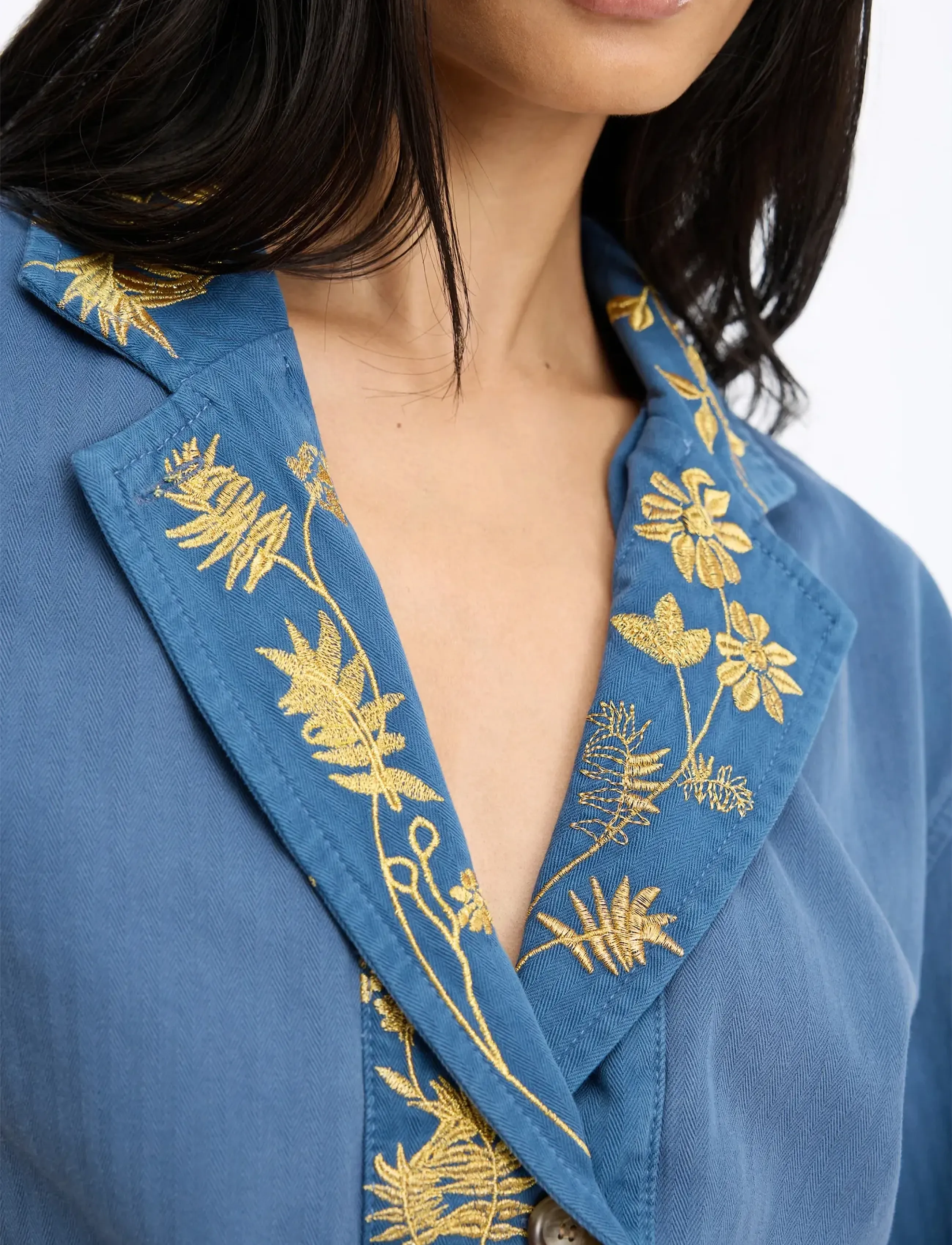 Munthe - BLAISE - denim shirts - blue - 4