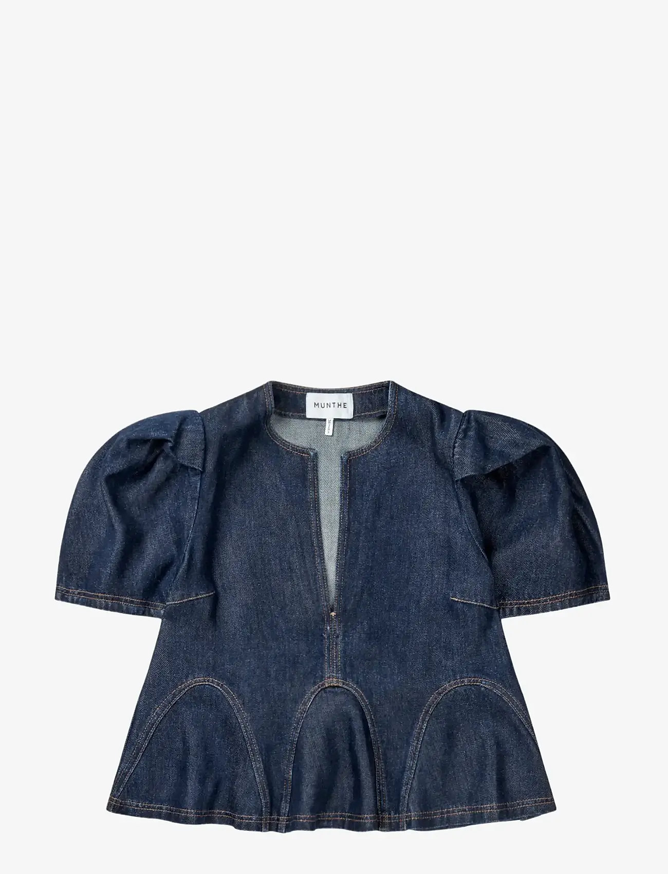 Munthe - BAYNOR - jeansskjortor - indigo - 1