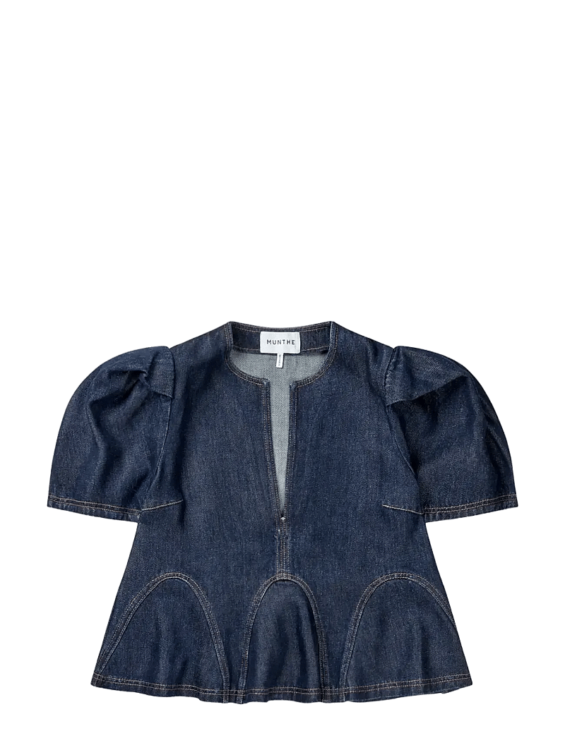 Munthe - BAYNOR - jeansskjortor - indigo - 1