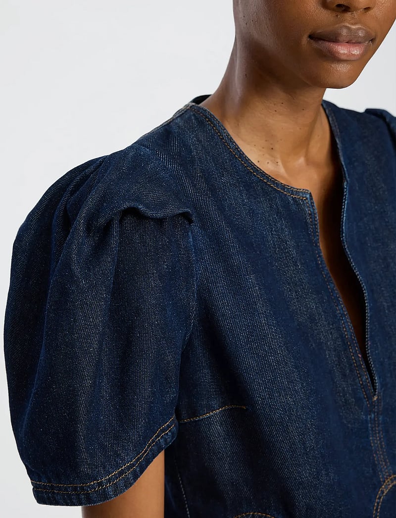 Munthe - BAYNOR - jeansskjortor - indigo - 3