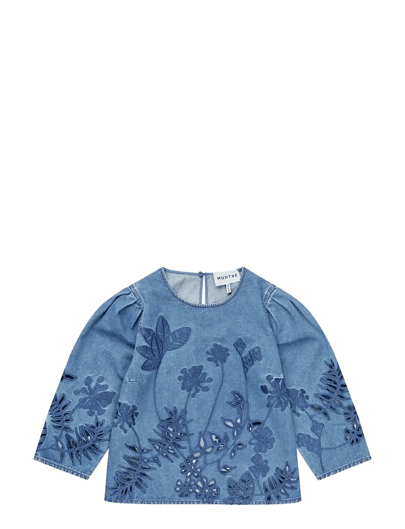 Munthe - BRAMBLE - jeanshemden - blue - 1