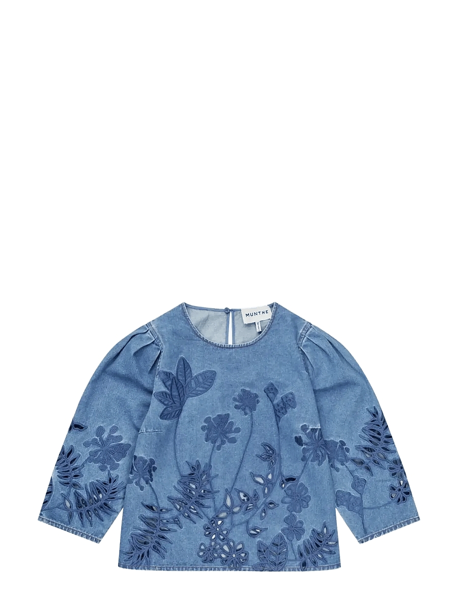 Munthe - BRAMBLE - jeanshemden - blue - 1