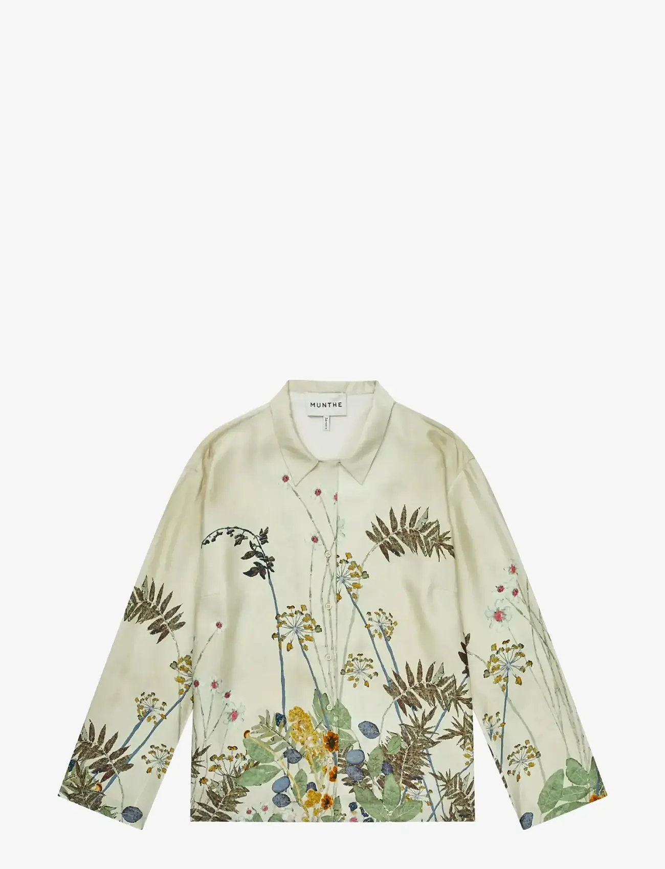Munthe - FAIZA - jeanshemden - print creme - 1
