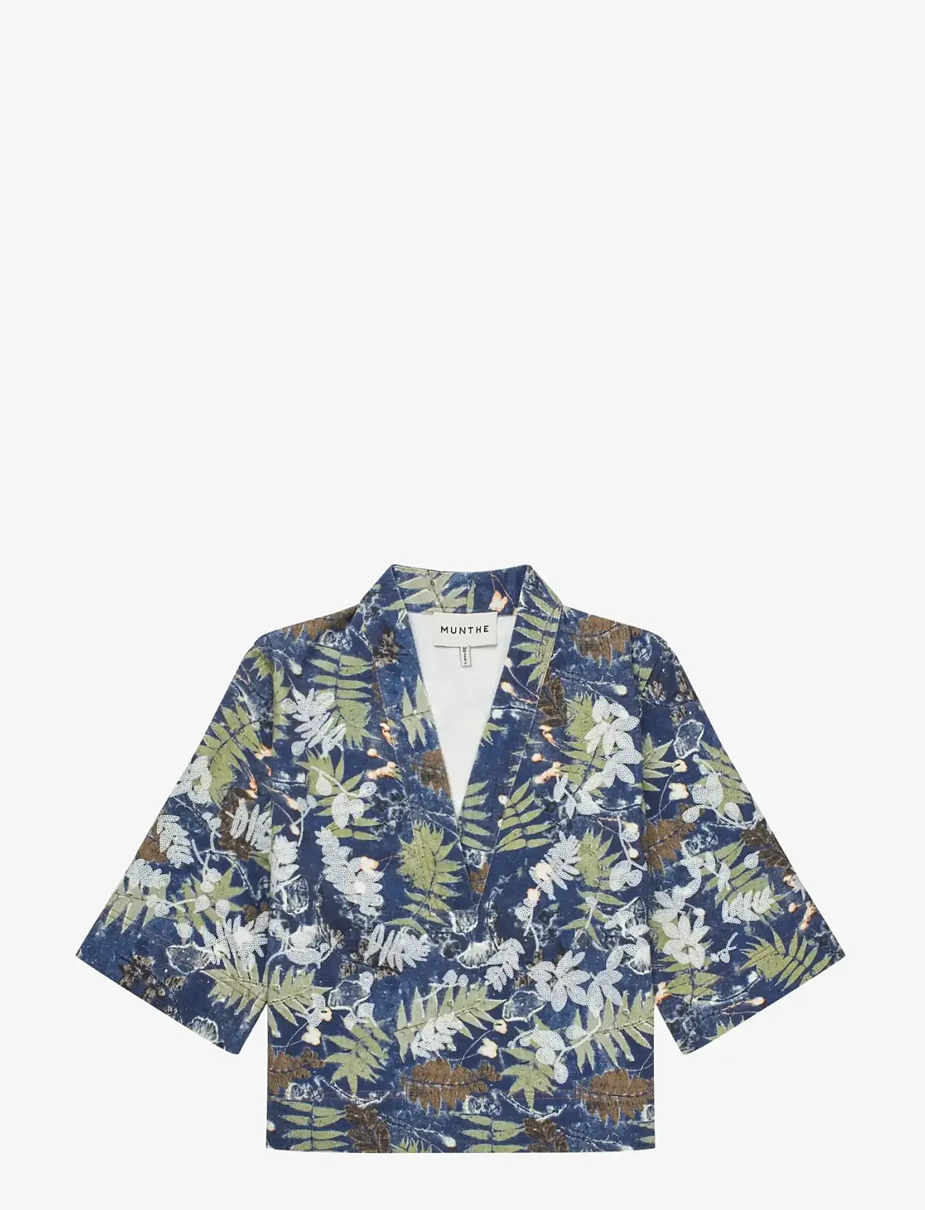 Munthe - BENOIT - jeanshemden - indigo - 1