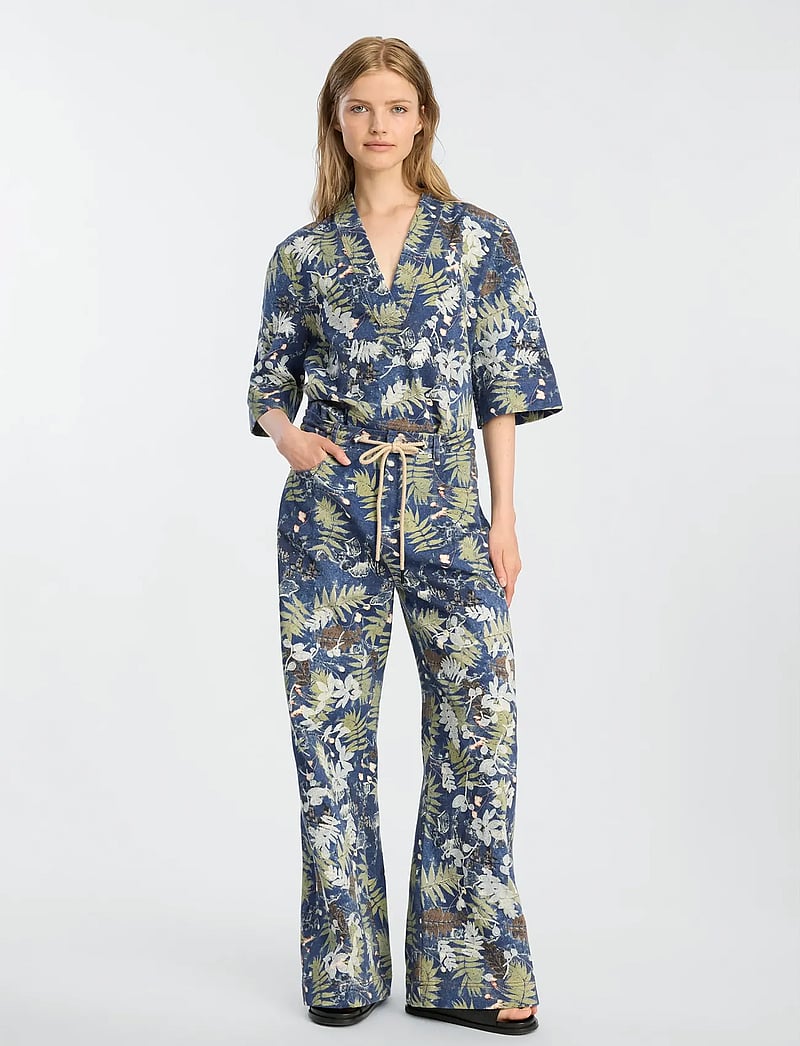 Munthe - BENOIT - jeanshemden - indigo - 0