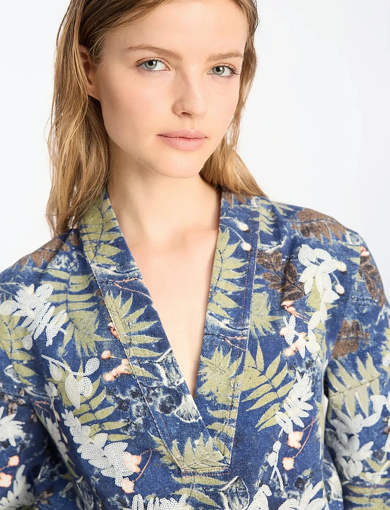 Munthe - BENOIT - jeanshemden - indigo - 3