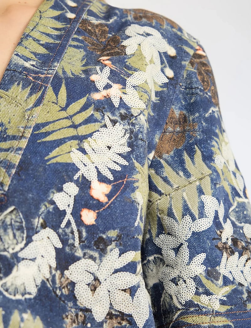 Munthe - BENOIT - jeanshemden - indigo - 4