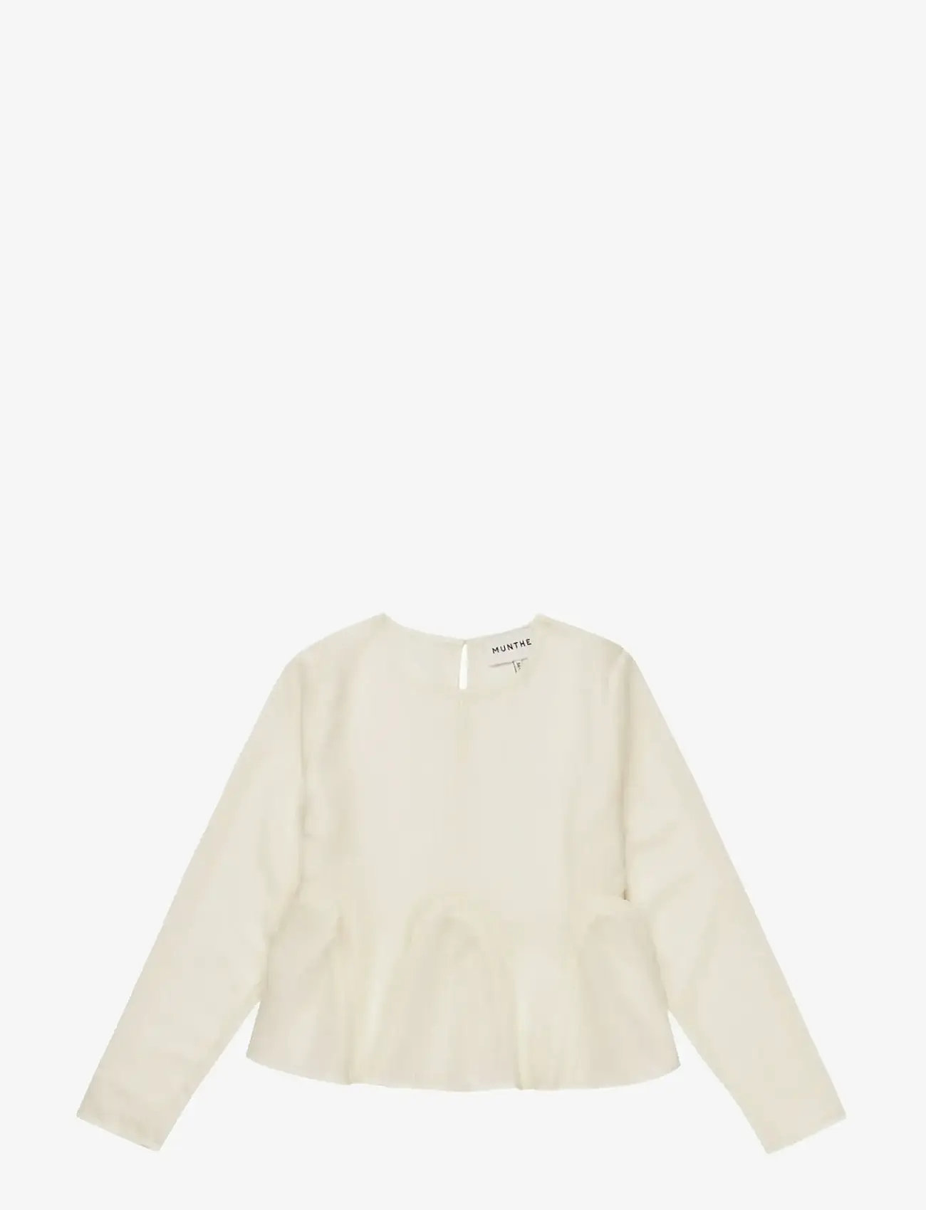 Munthe - BENEDETTA - långärmade blusar - creme - 1