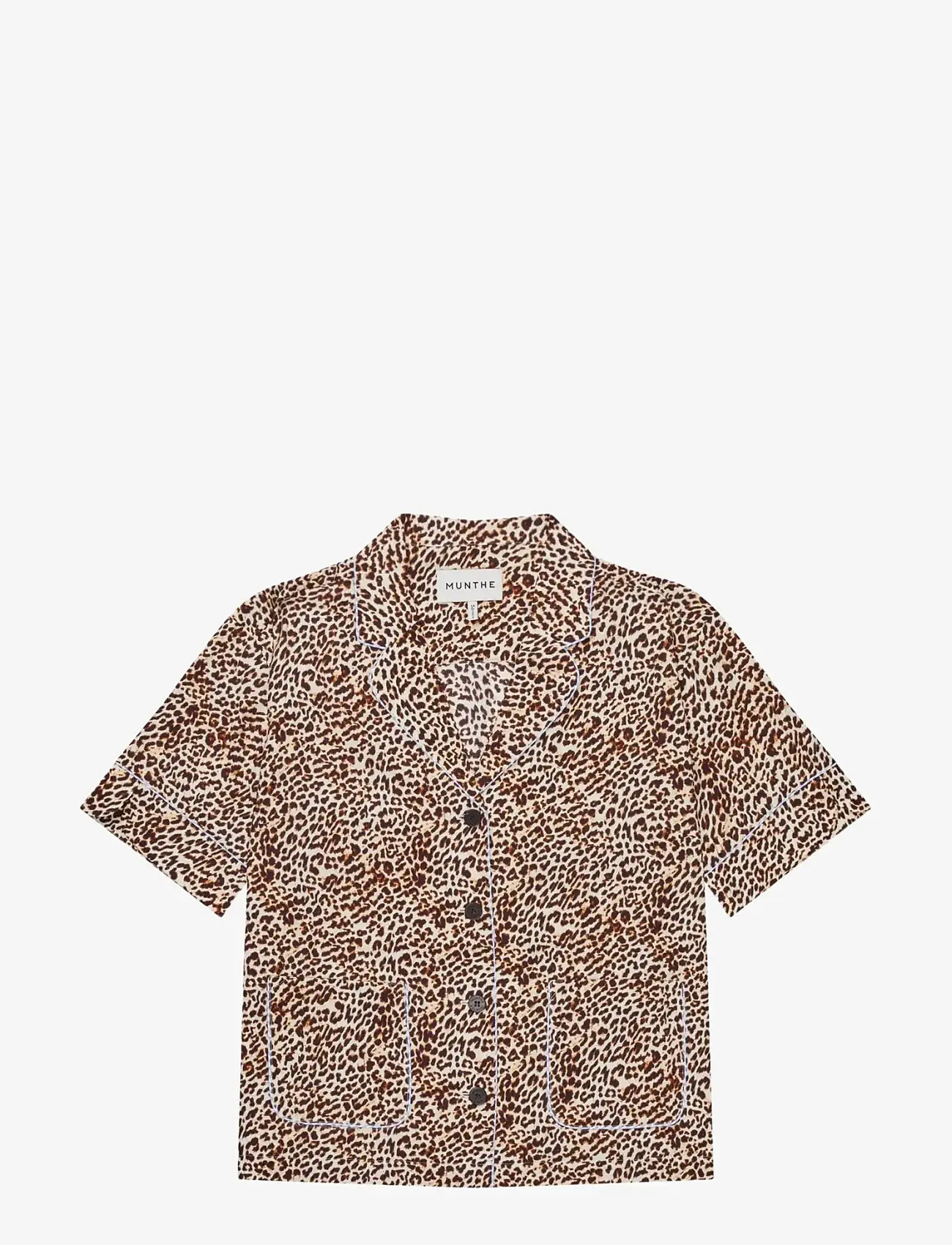 Munthe - USHI - jeanshemden - print animal - 1