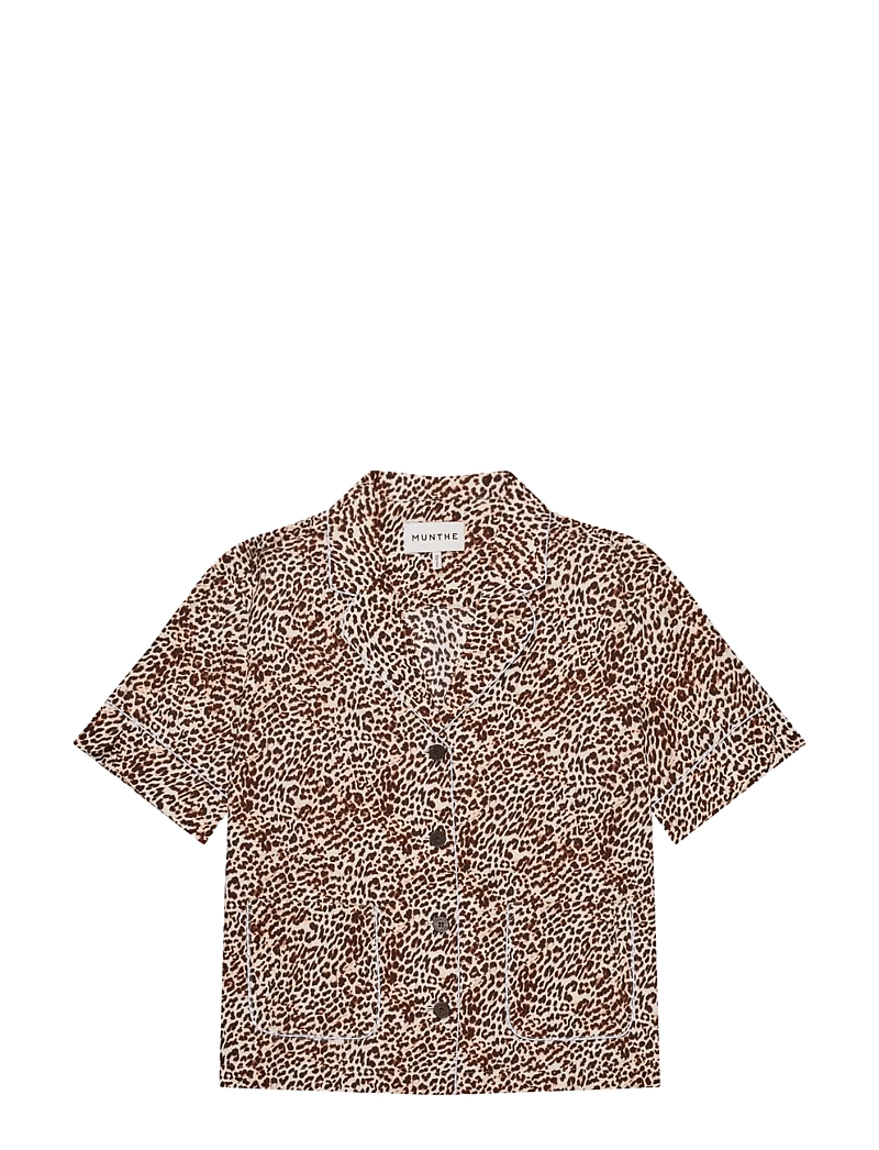 Munthe - USHI - jeanshemden - print animal - 1