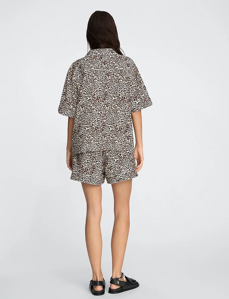 Munthe - USHI - jeanshemden - print animal - 2