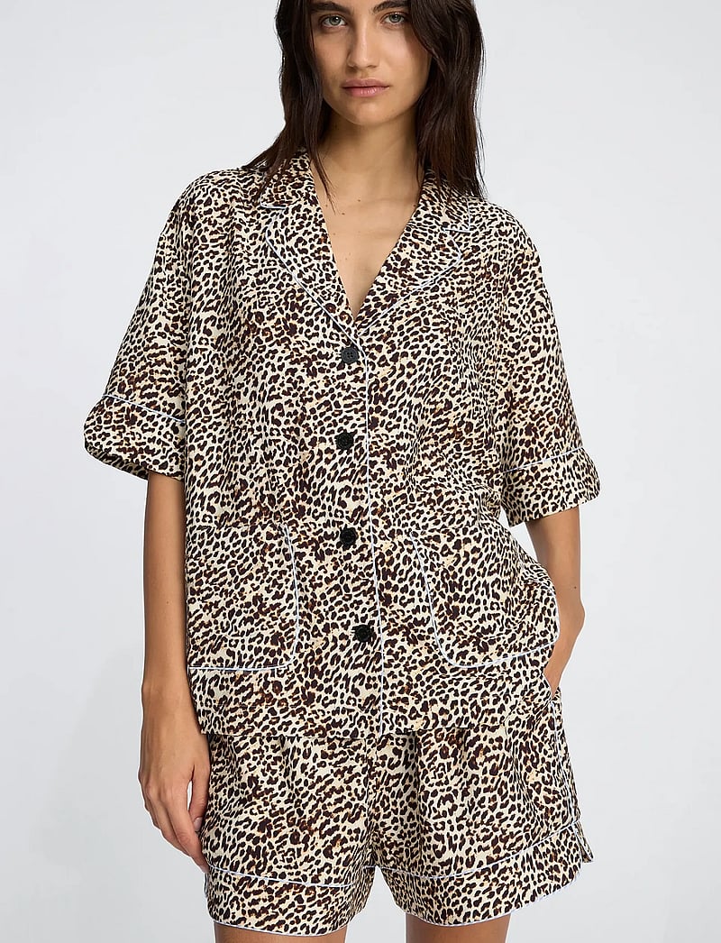 Munthe - USHI - jeanshemden - print animal - 3