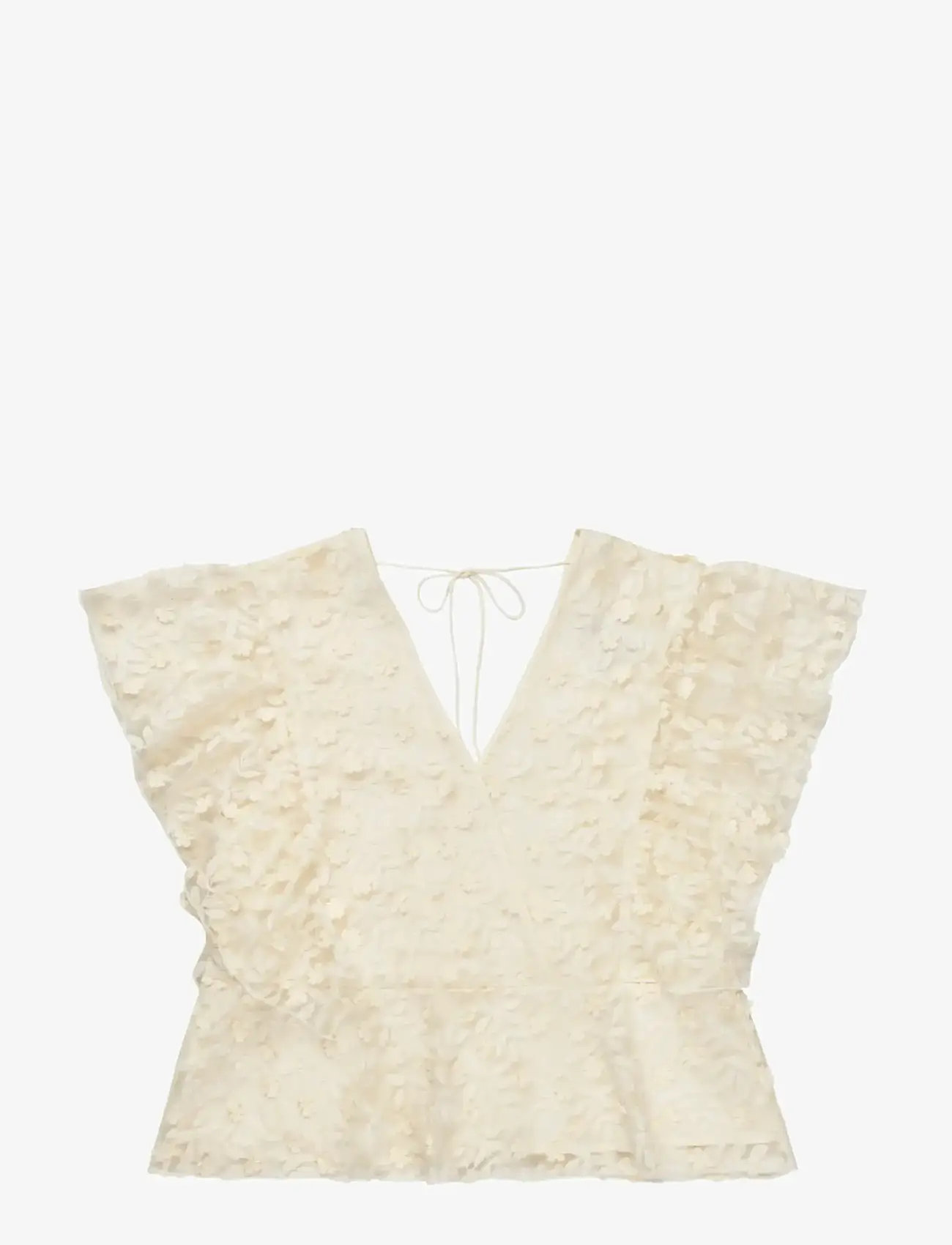 Munthe - BLAINE - kortærmede bluser - ivory - 1