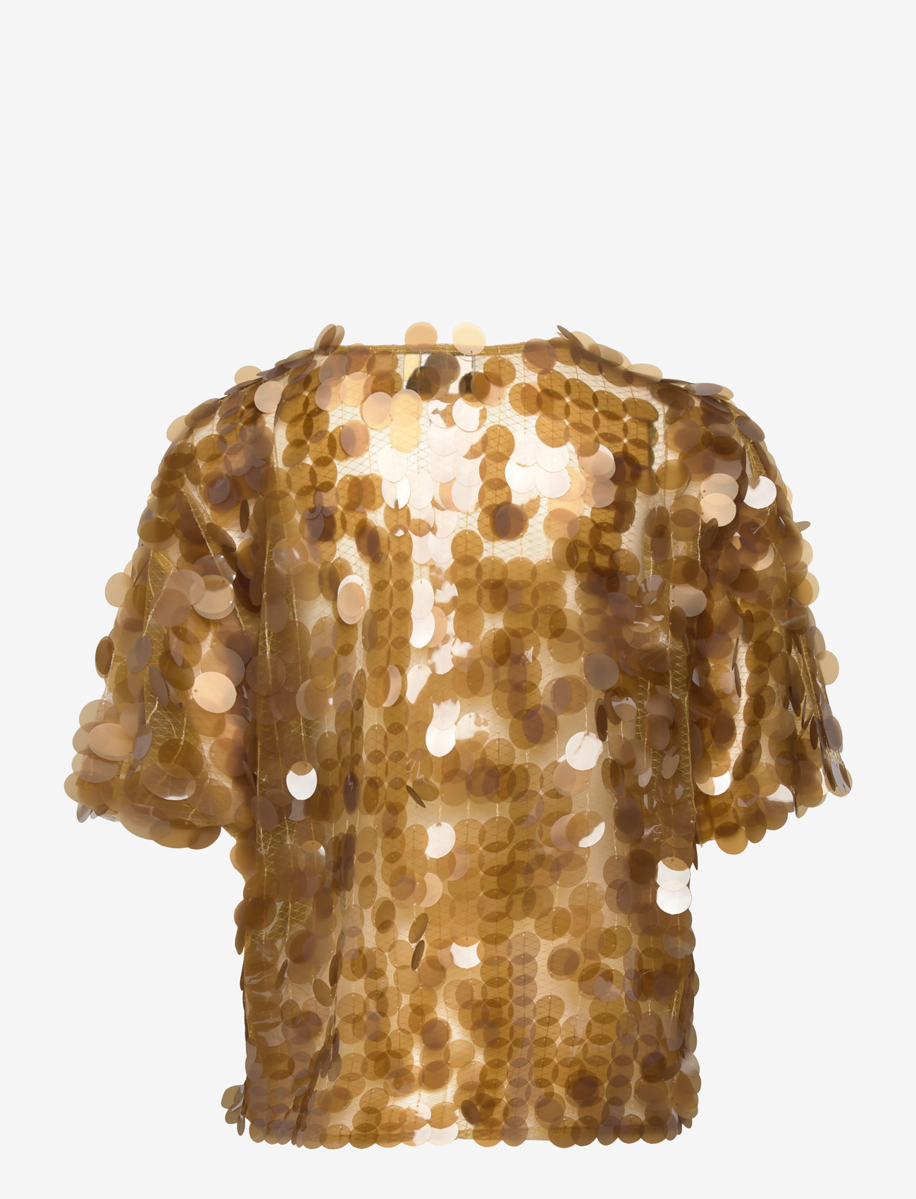 Munthe - BELMIRA - short-sleeved blouses - gold - 2