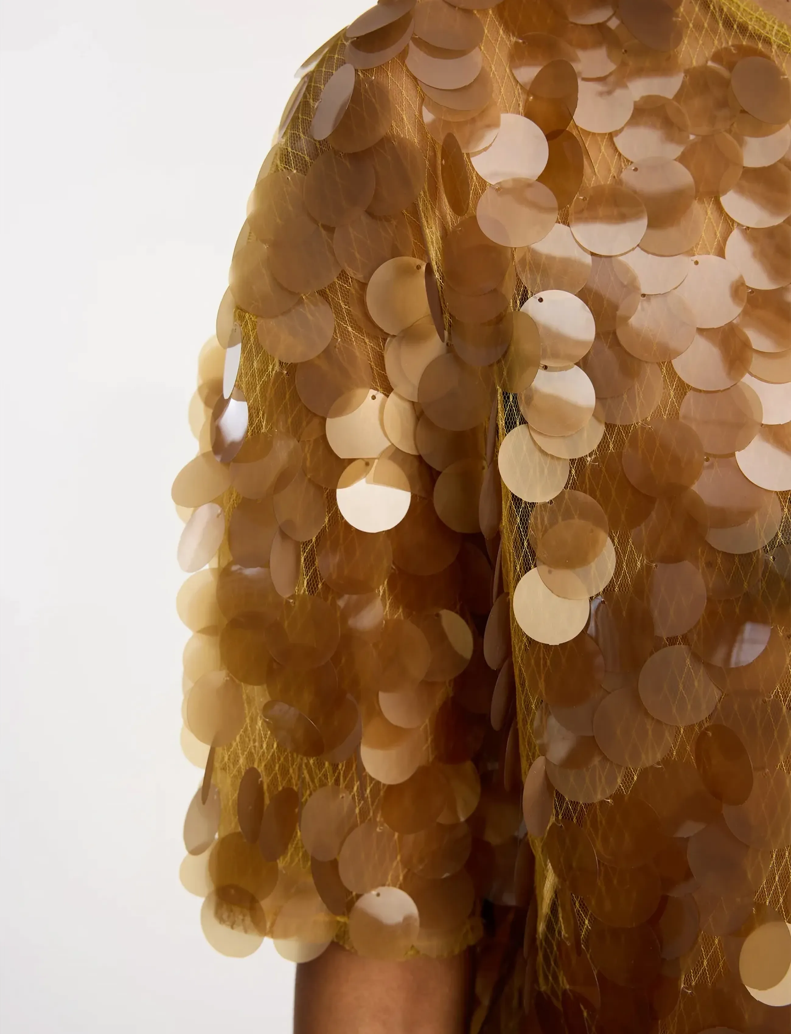 Munthe - BELMIRA - kurzärmelige blusen - gold - 5