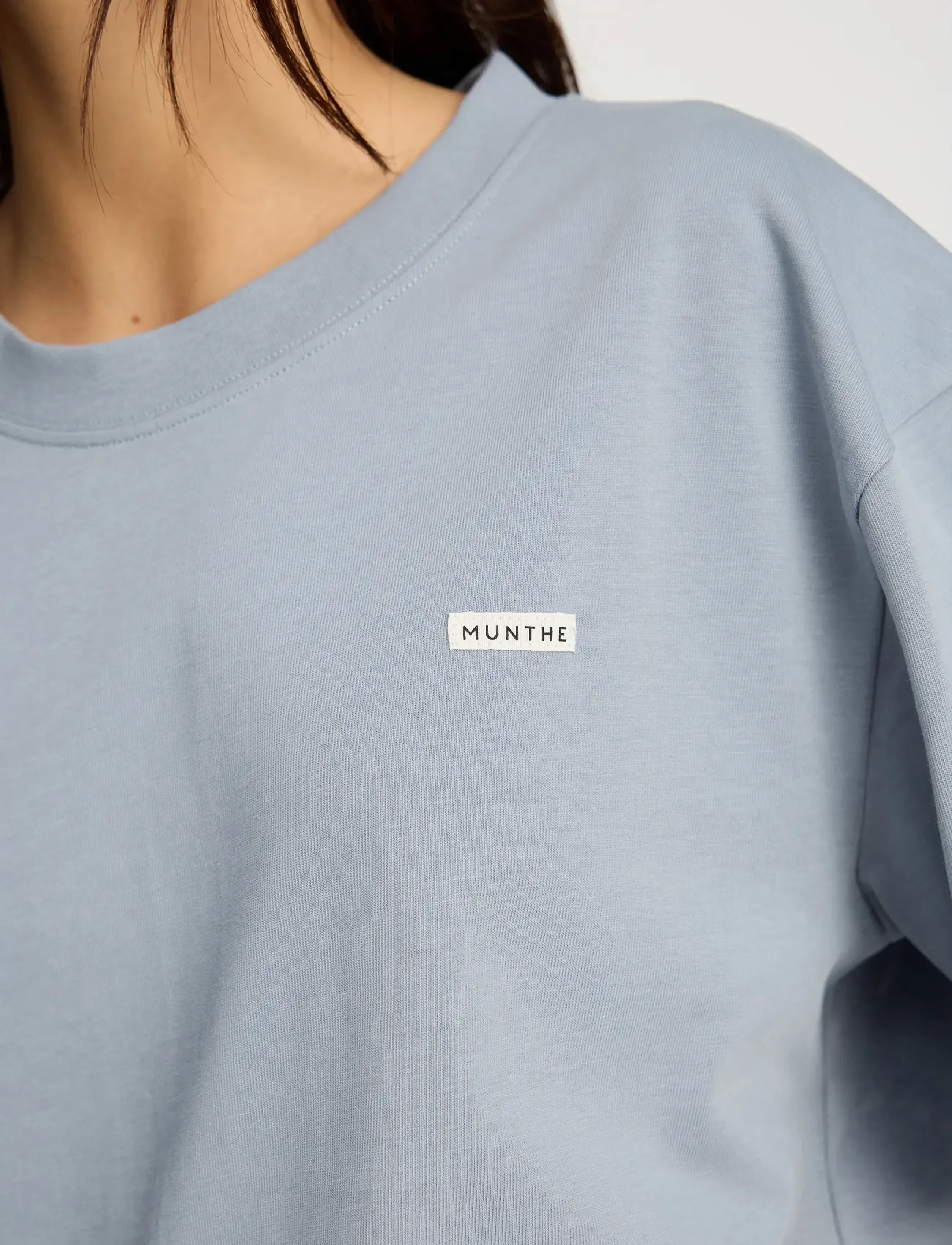 Munthe - BELLAMY - t-shirts & tops - blue - 4