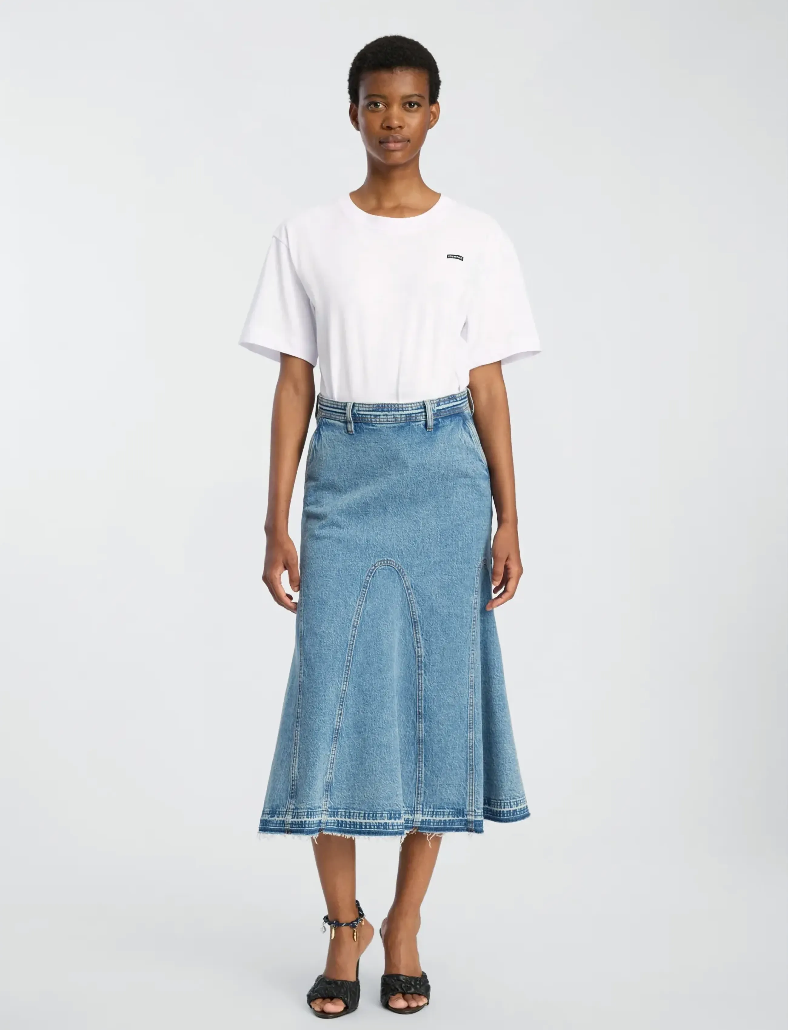 Munthe BELLAMY - T-shirts - WHITE / white