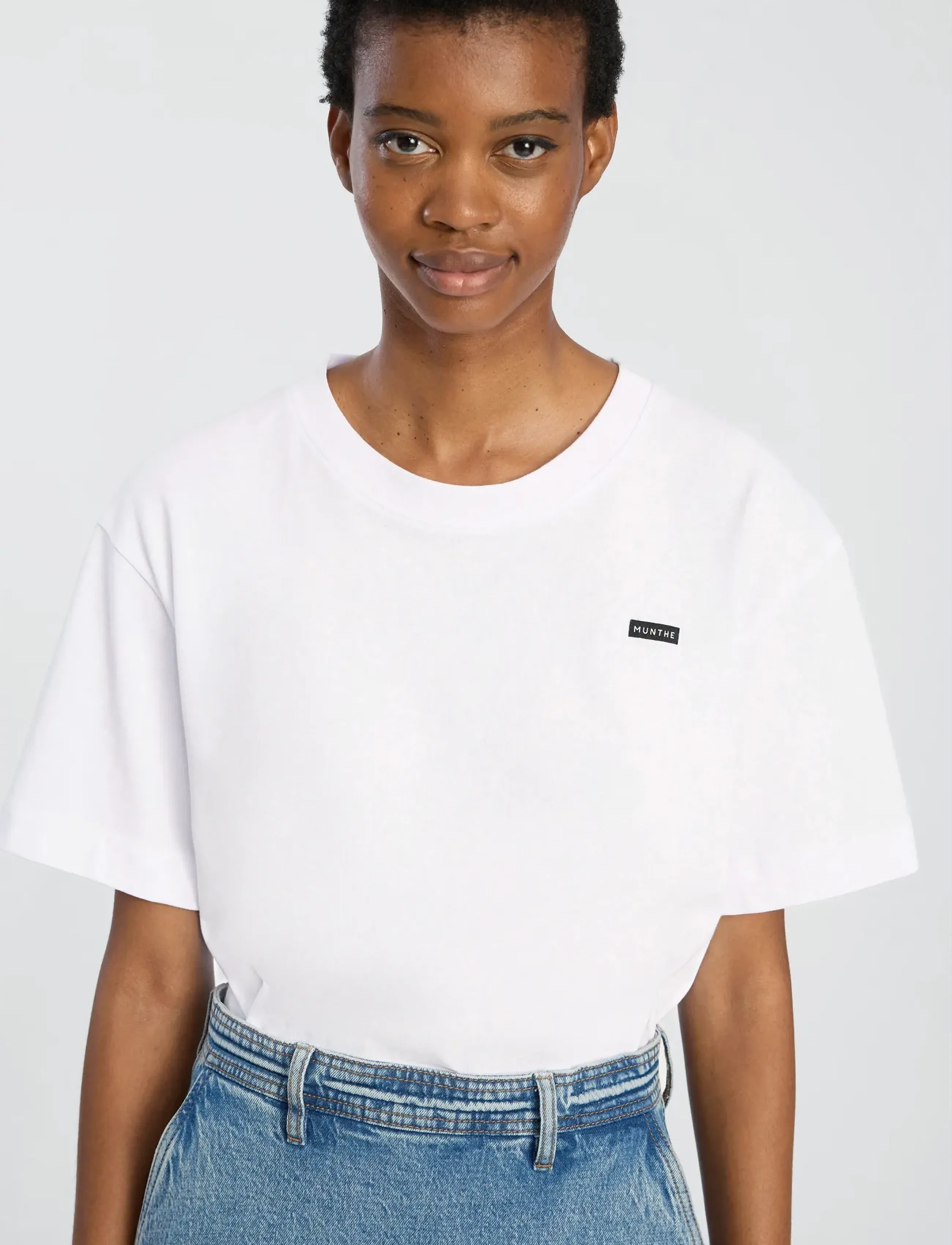 Munthe - BELLAMY - t-shirts - white - 3