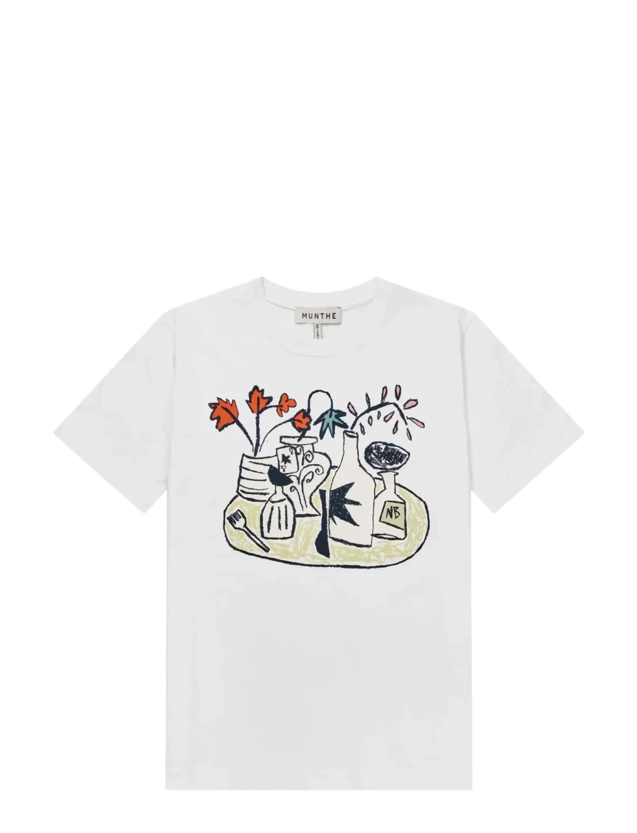 Munthe Ballon, 36, T-shirts & Oberteile, Weiß - Short-sleeved, Frauen