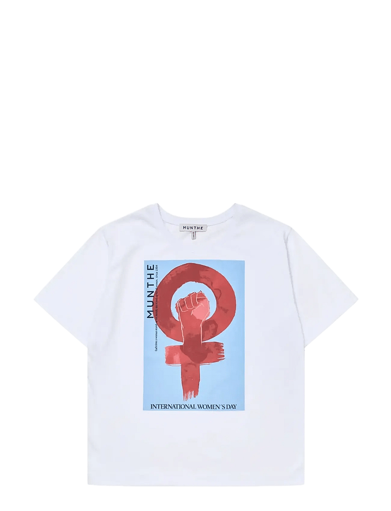 Munthe - BILJA - t-shirts & tops - white - 1