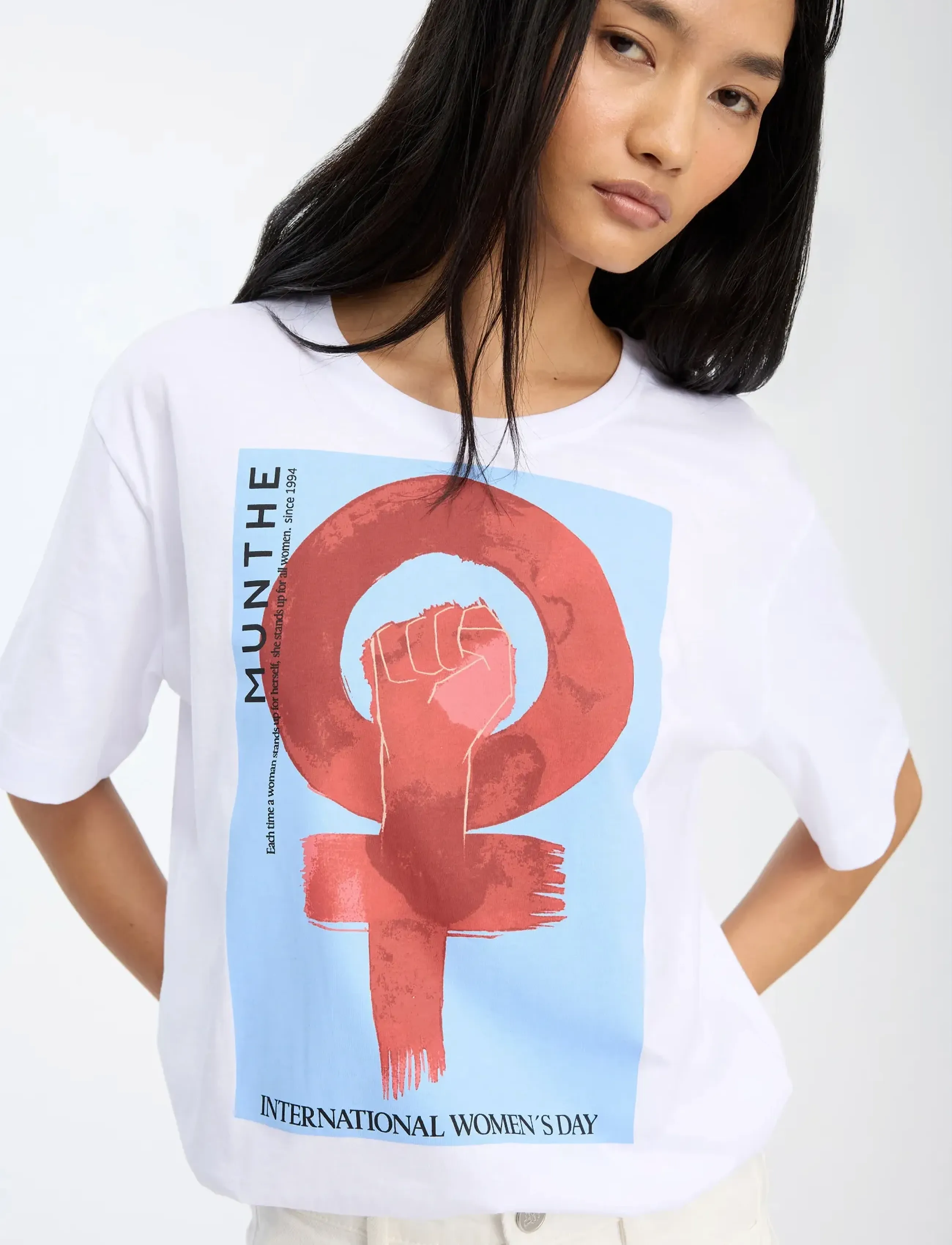 Munthe - BILJA - t-shirts & tops - white - 4