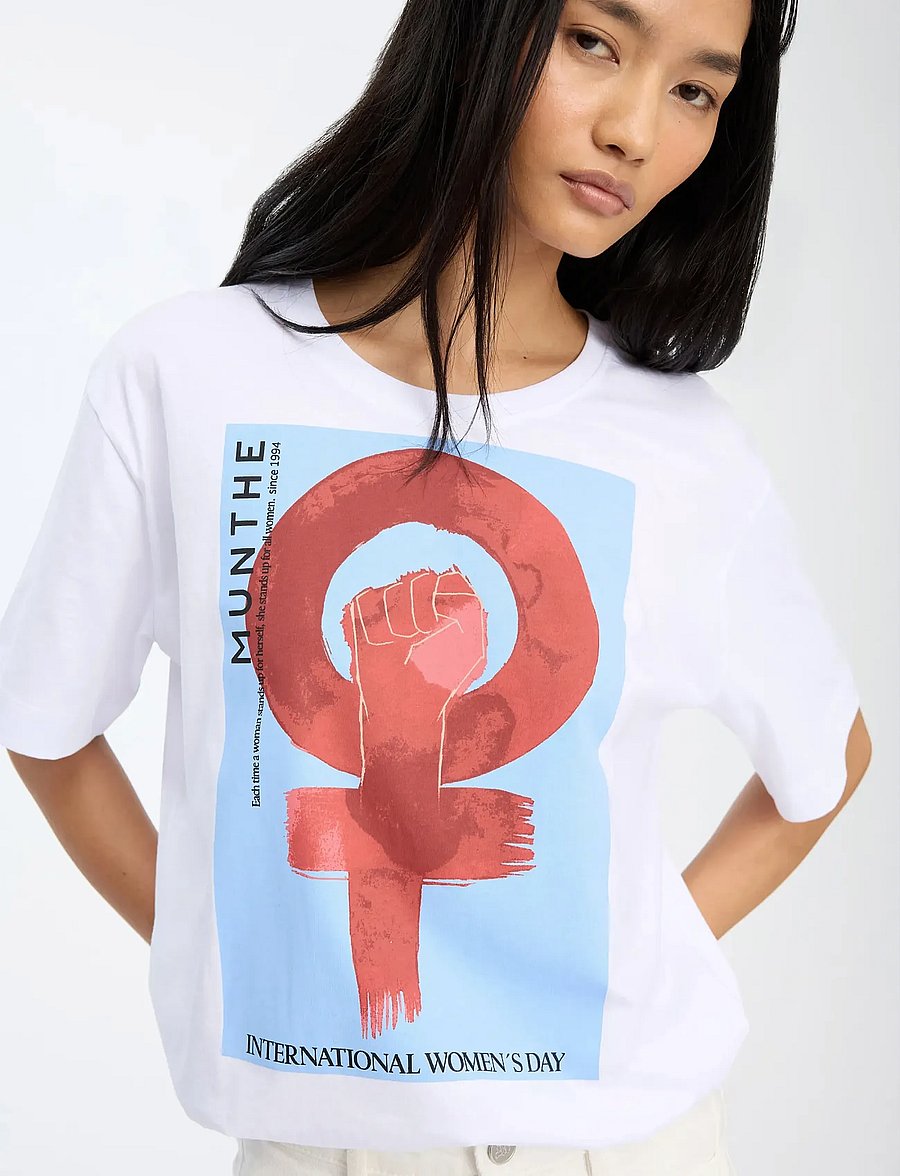 Munthe - BILJA - t-shirts & tops - white - 4