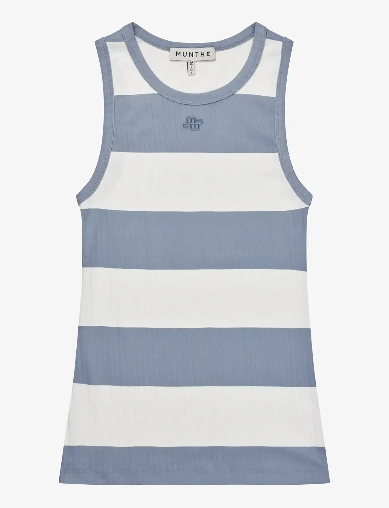 Munthe - TEZZA - Ærmeløse toppe - stripe blue - 1