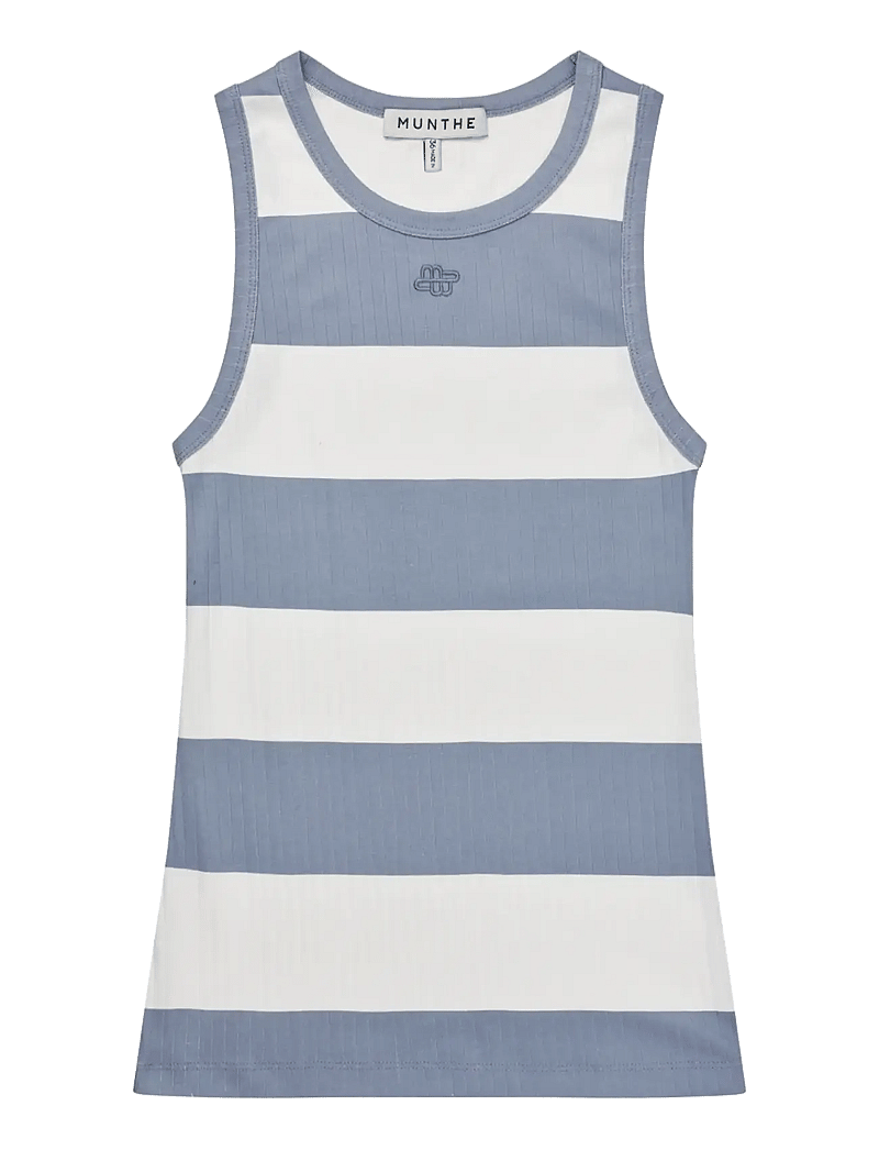 Munthe - TEZZA - Ærmeløse toppe - stripe blue - 1