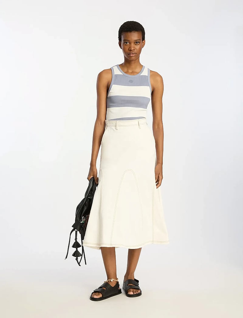 Munthe - TEZZA - Ærmeløse toppe - stripe blue - 0