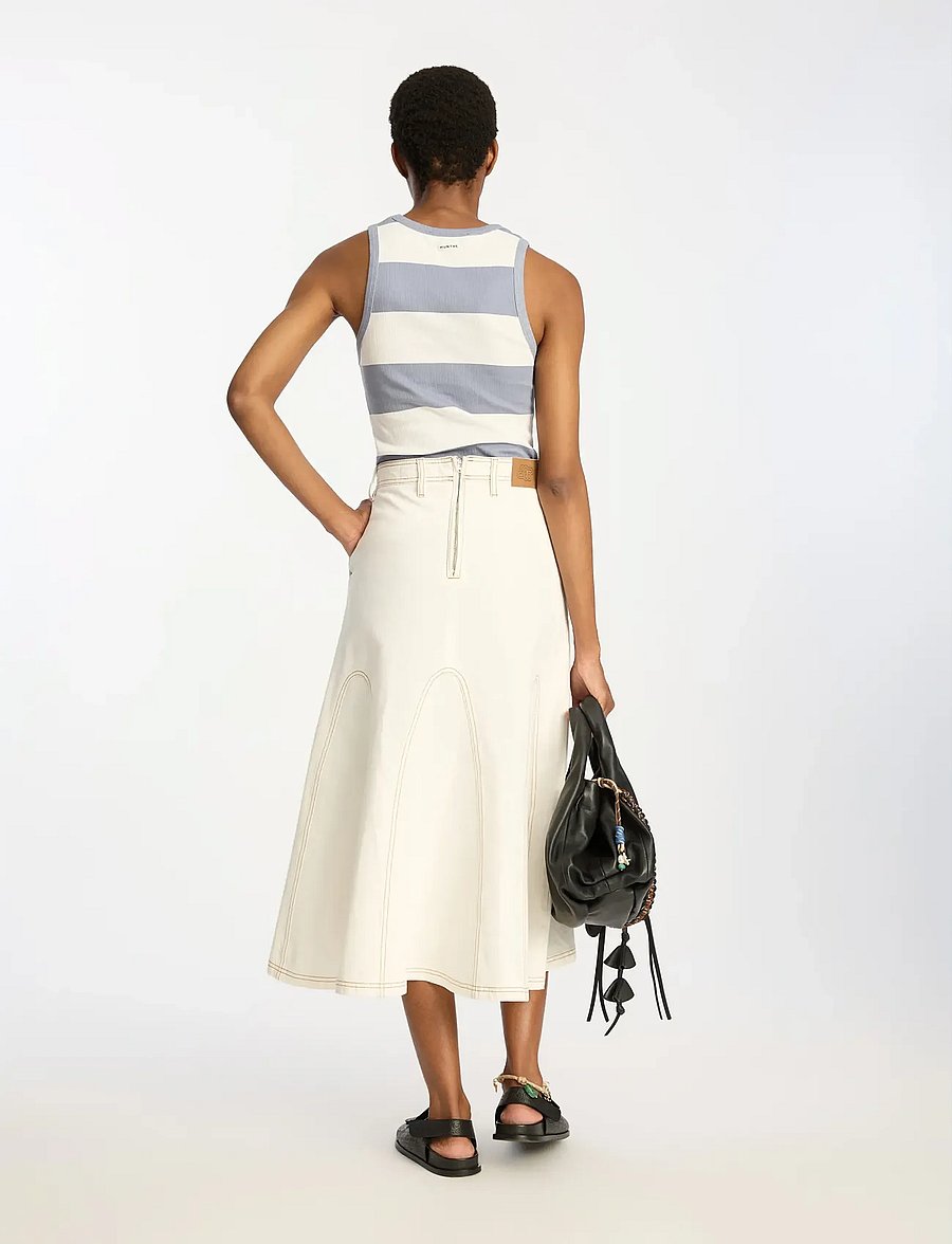 Munthe - TEZZA - Ärmellose tops - stripe blue - 2
