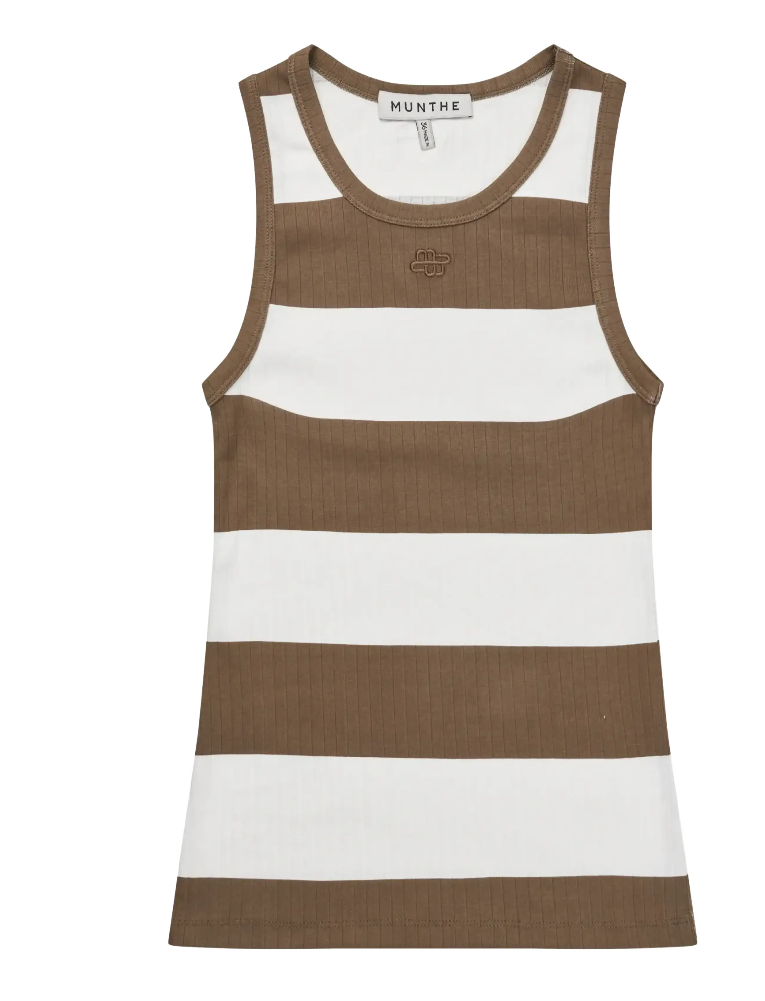 Munthe TEZZA - Kollektsioonid - STRIPE MOCCA / brown