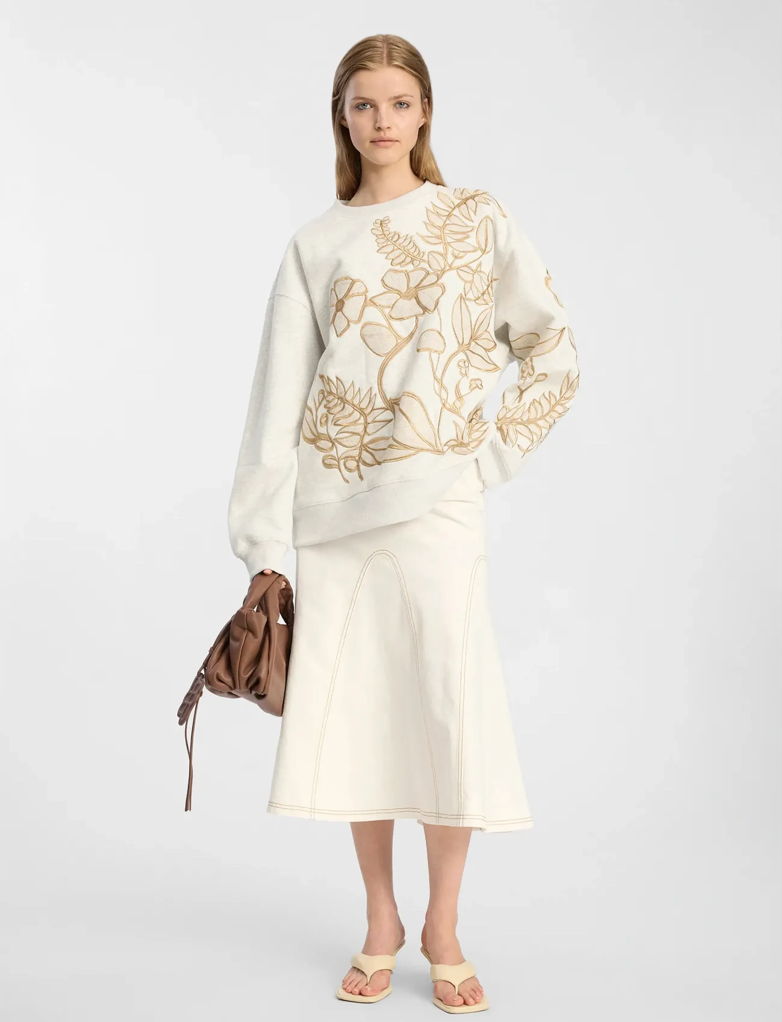 Munthe BRAEDEN - Munthe - LIGHT GREY / grey