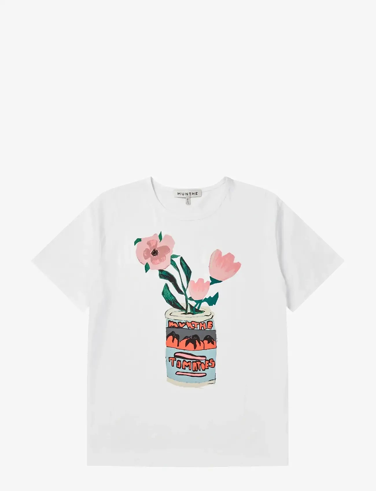 Munthe - BALWIN - t-shirts - white - 1