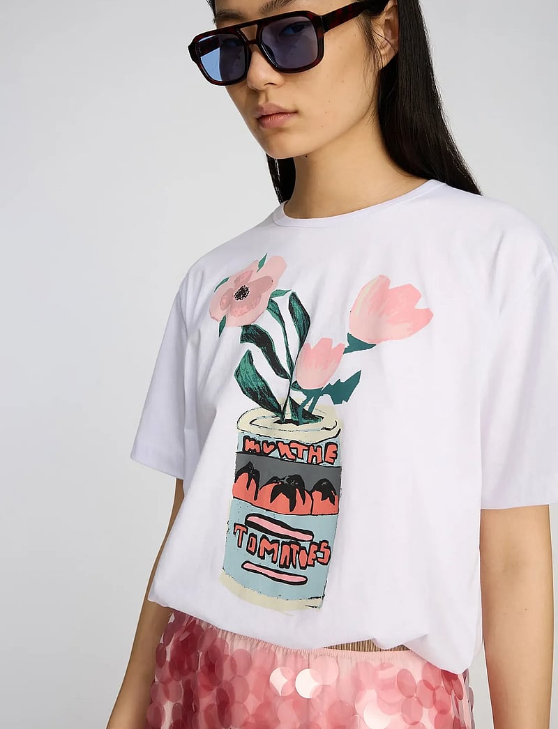 Munthe - BALWIN - t-shirts & tops - white - 3