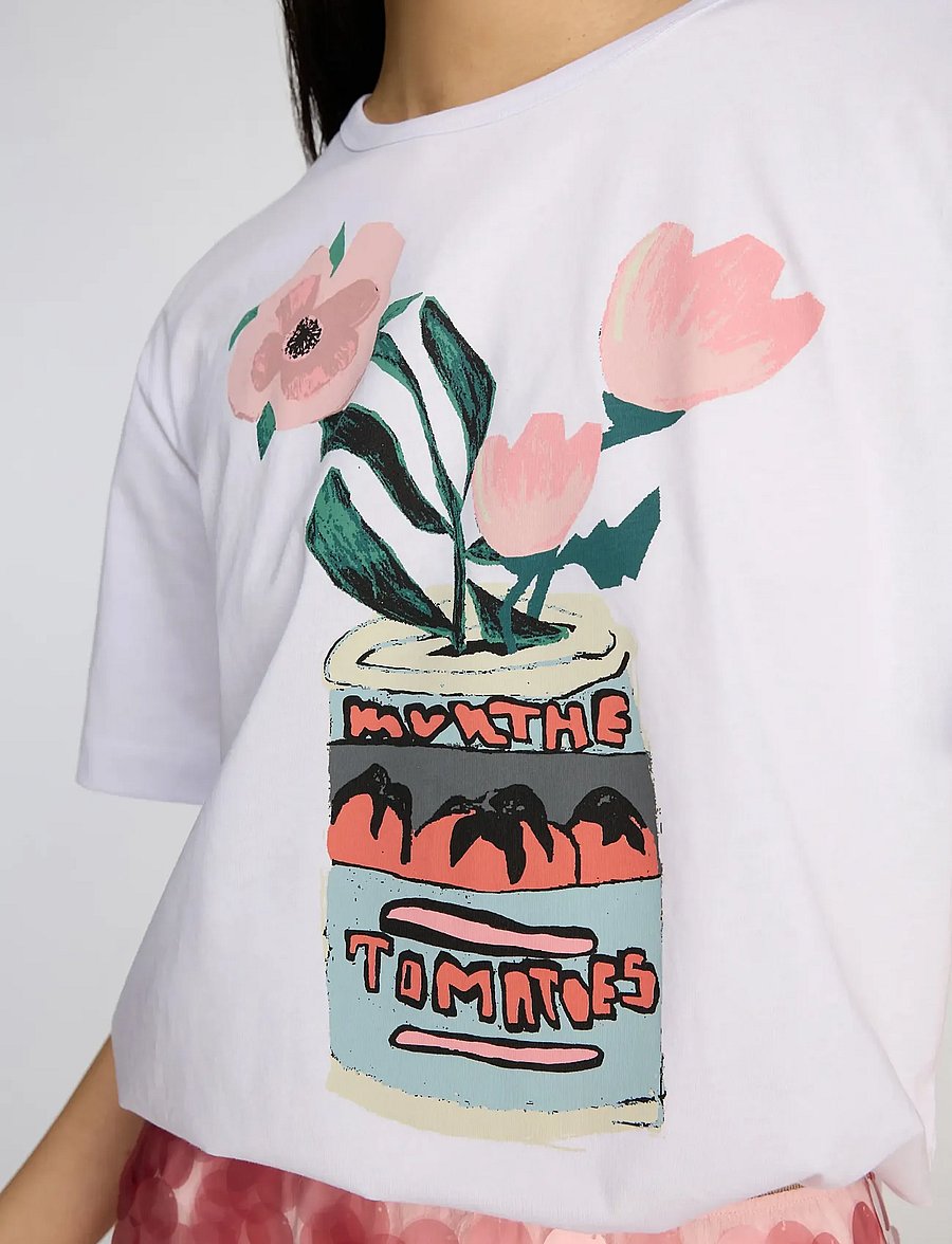Munthe - BALWIN - t-shirts & tops - white - 4