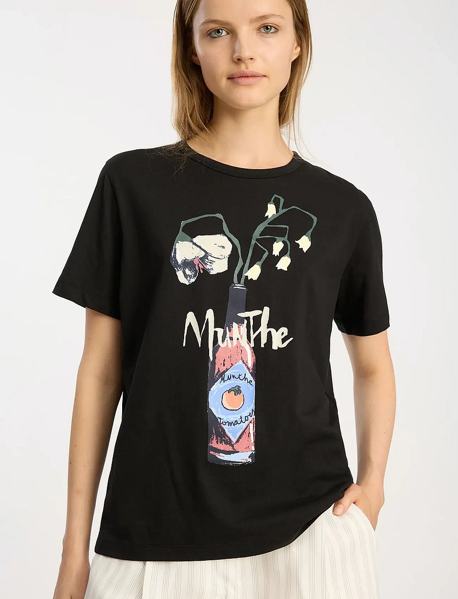 Munthe - BILCIS - t-särgid ja alussärgid - black - 3