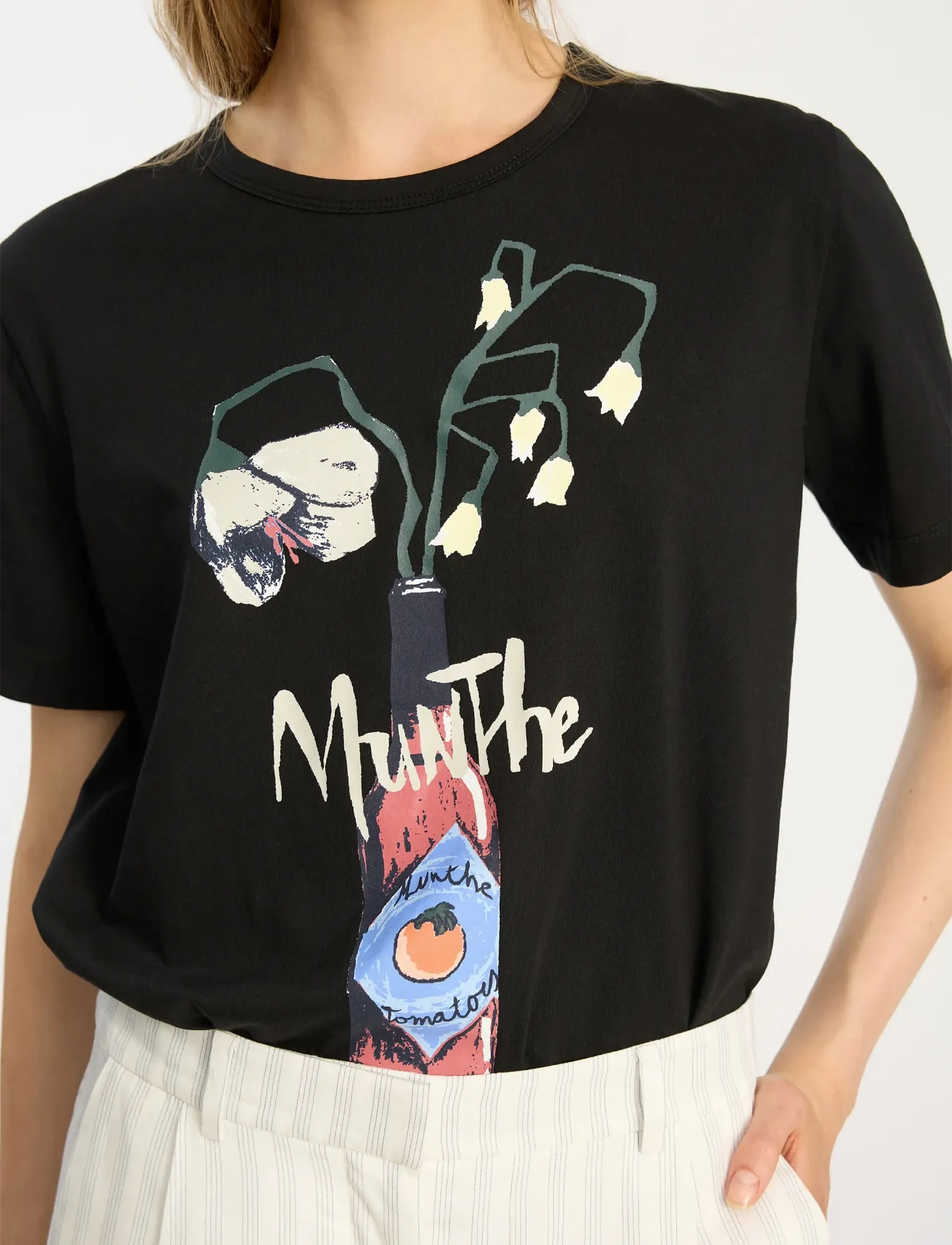Munthe - BILCIS - t-shirts & tops - black - 4