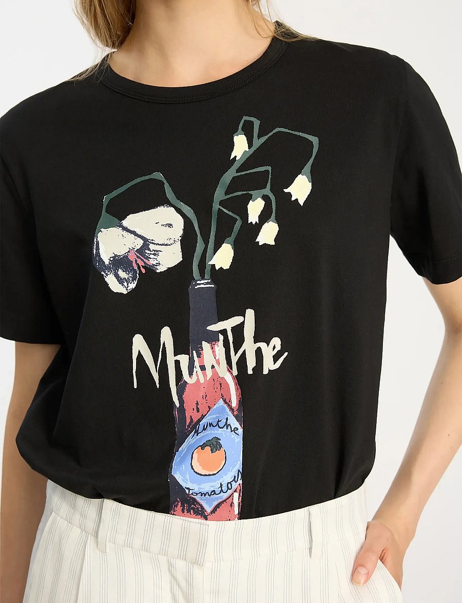 Munthe - BILCIS - t-särgid ja alussärgid - black - 4