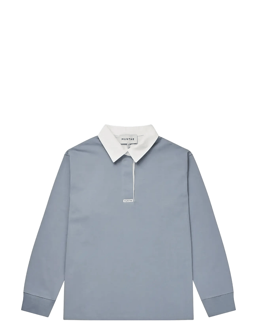 Munthe - BECENT - t-shirts & tops - blue - 1