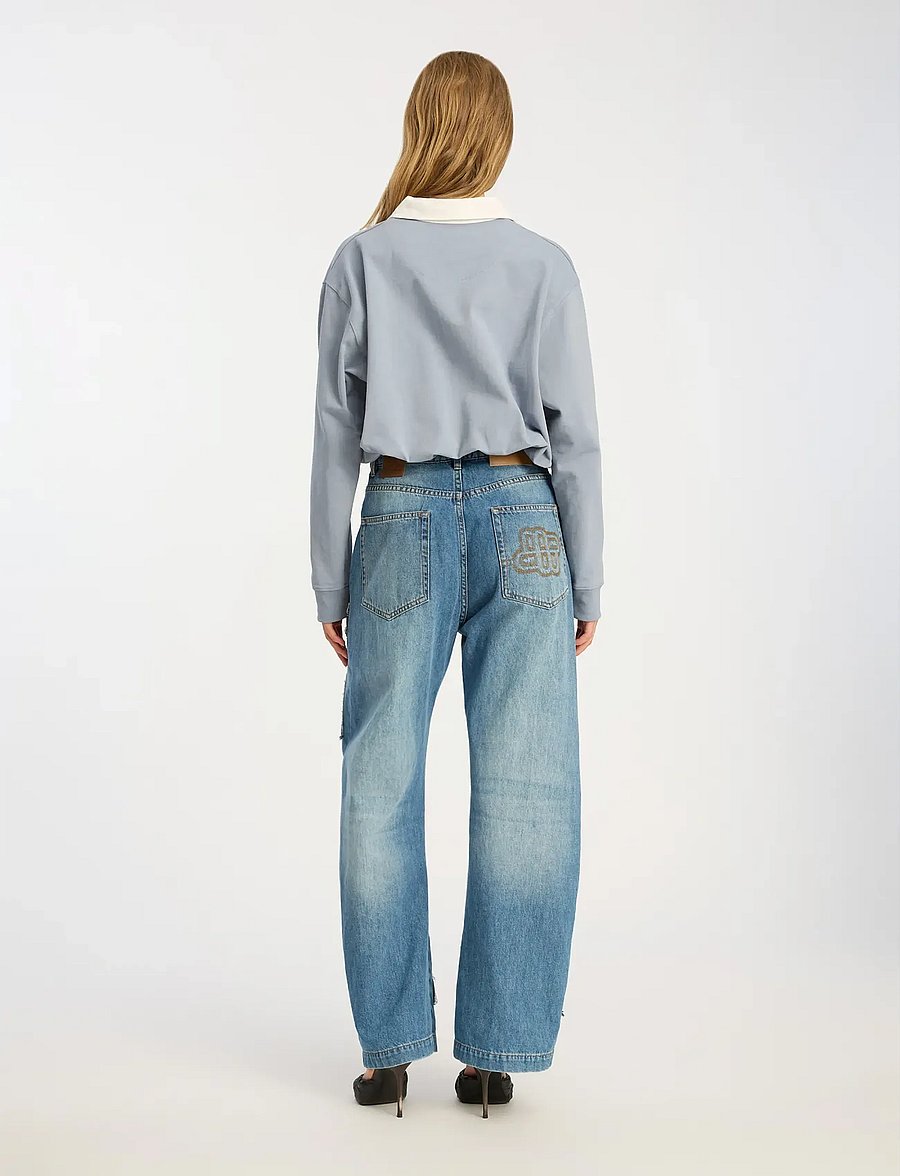 Munthe - BECENT - t-shirts & tops - blue - 2